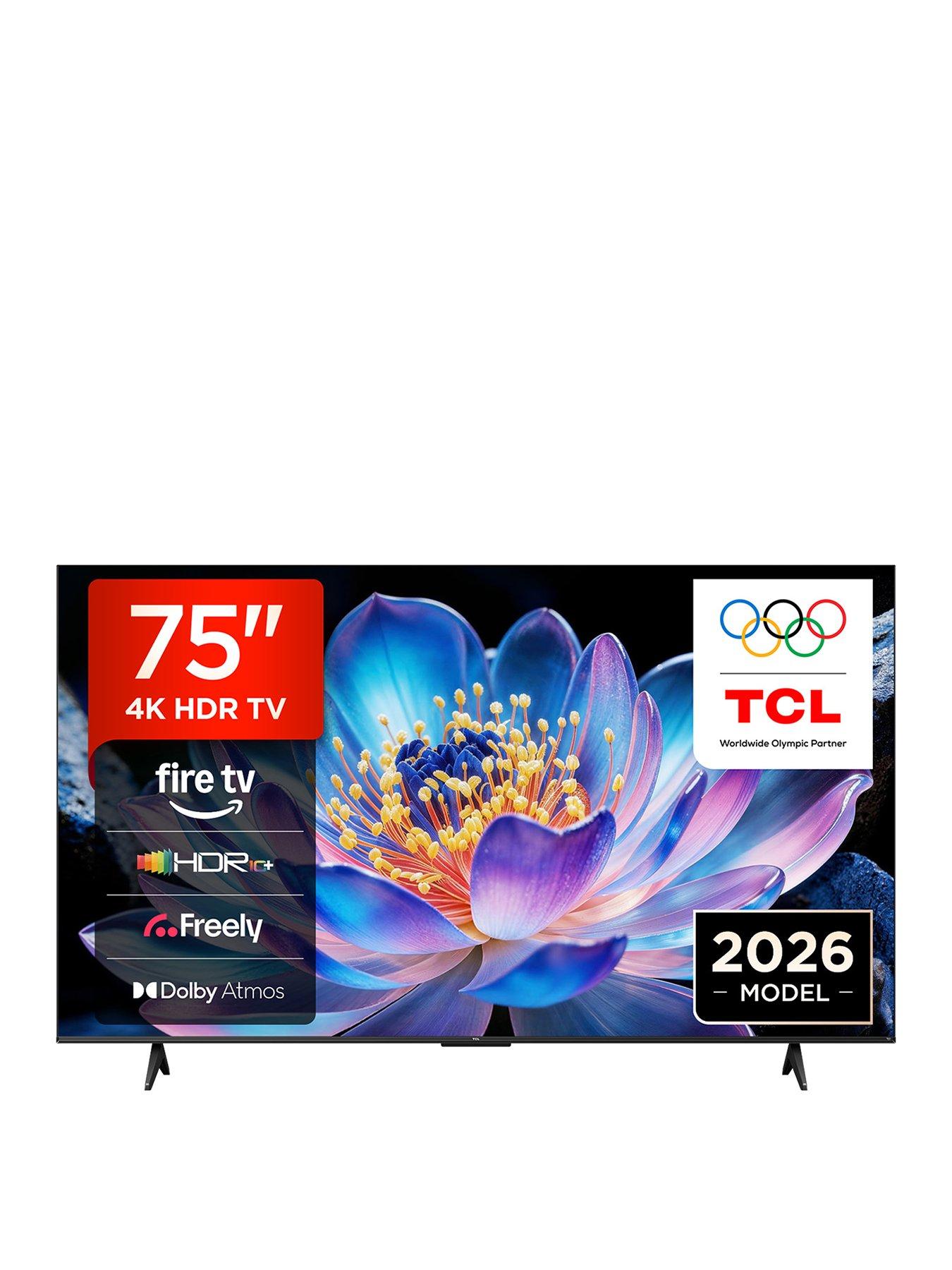 Image 1 of 7 of TCL 75V6D-UK, 75" 4K UHD Fire TV with Freely