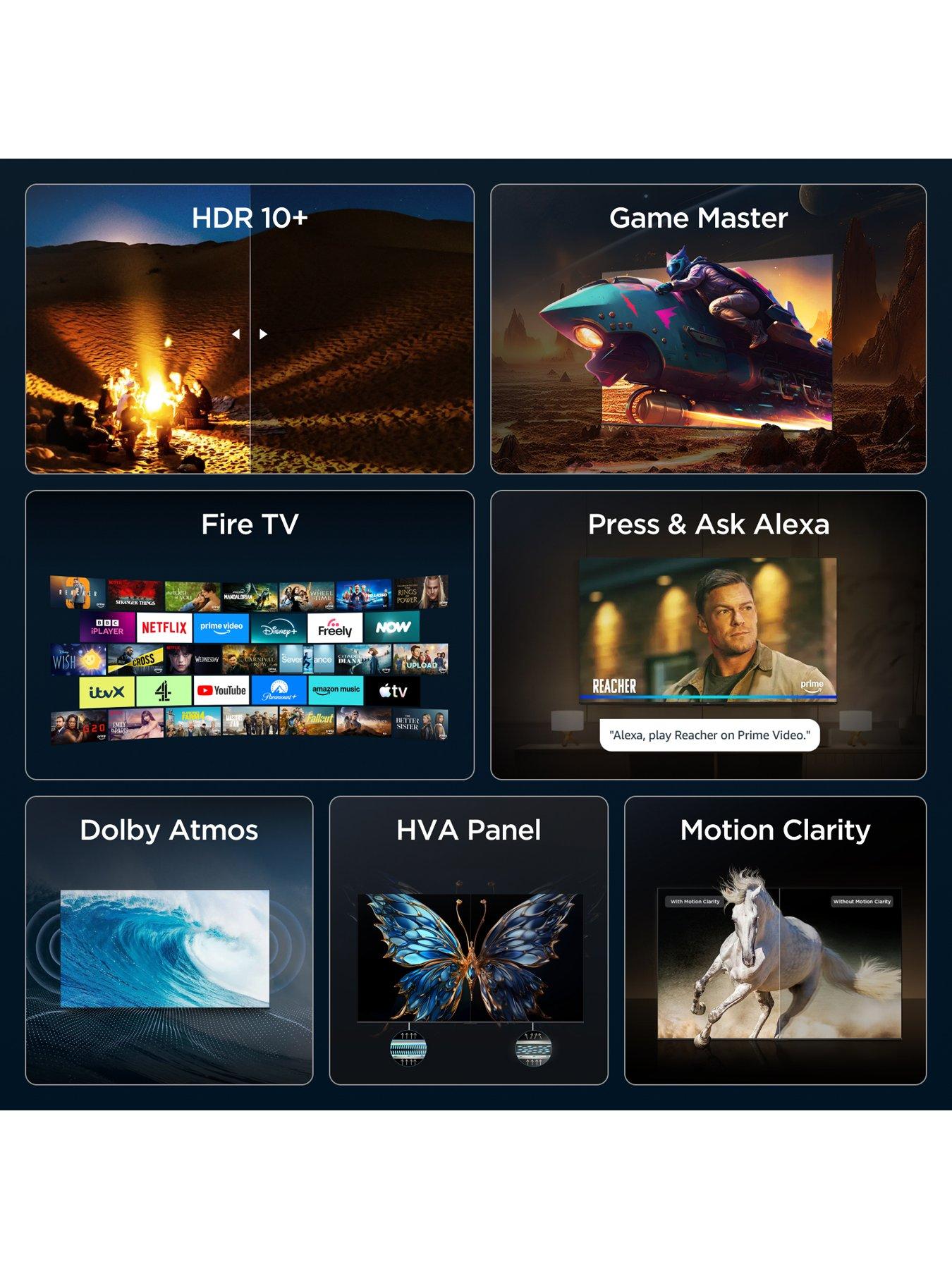Image 3 of 7 of TCL 75V6D-UK, 75" 4K UHD Fire TV with Freely
