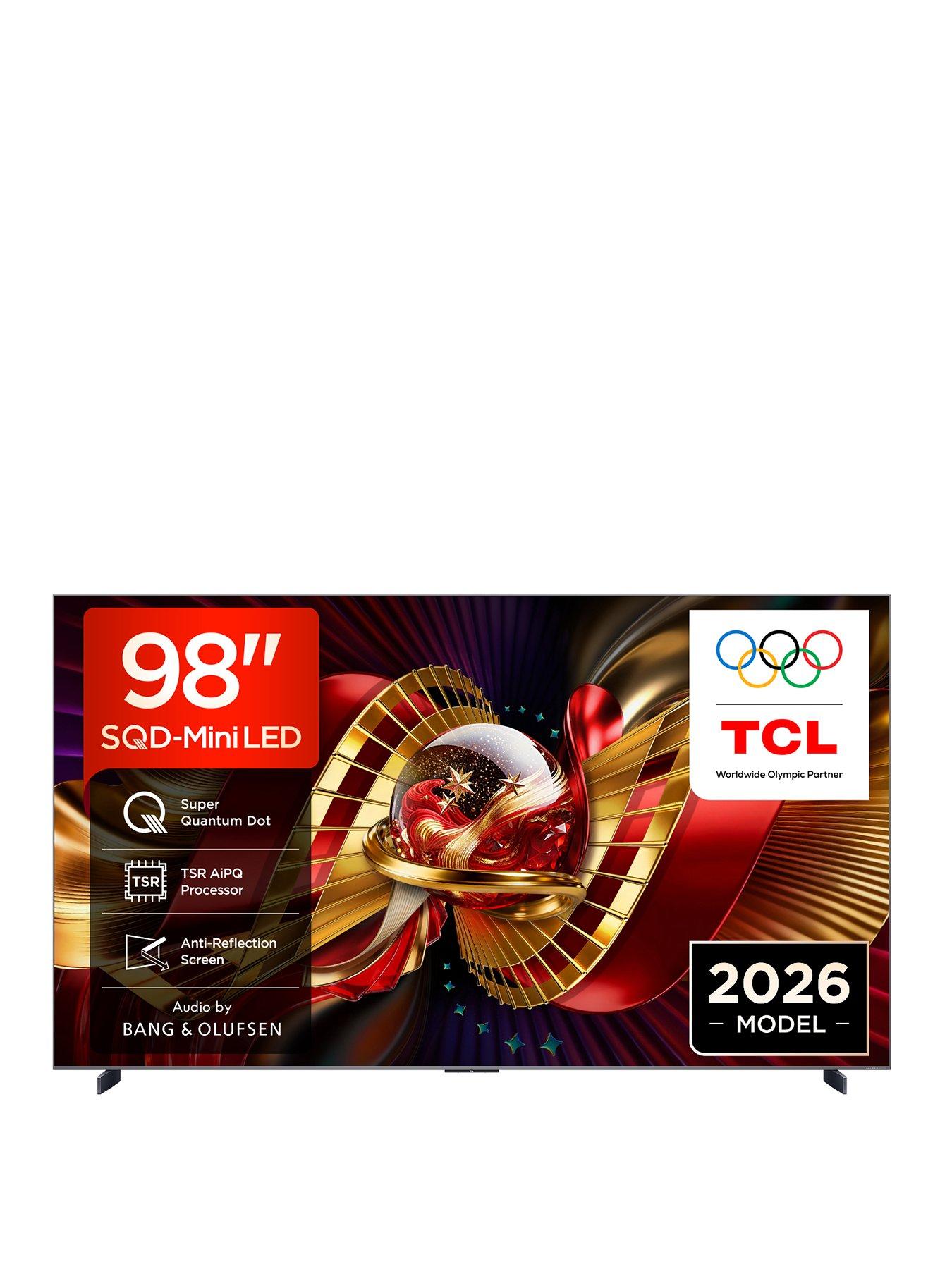 Image 1 of 7 of TCL 98C8L-UK, 98" 4K Premium SQD Mini LED 144Hz TV