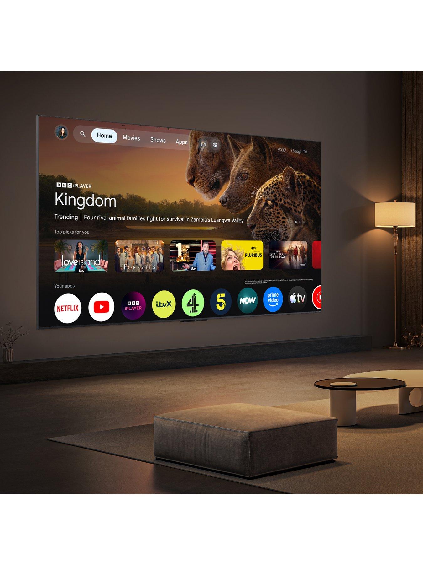 Image 7 of 7 of TCL 98C8L-UK, 98" 4K Premium SQD Mini LED 144Hz TV