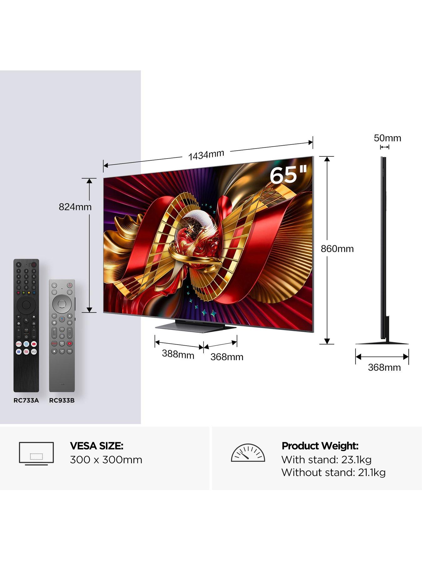 Image 2 of 7 of TCL PREMIUM QD-MINI LED TV 65C8L-UK