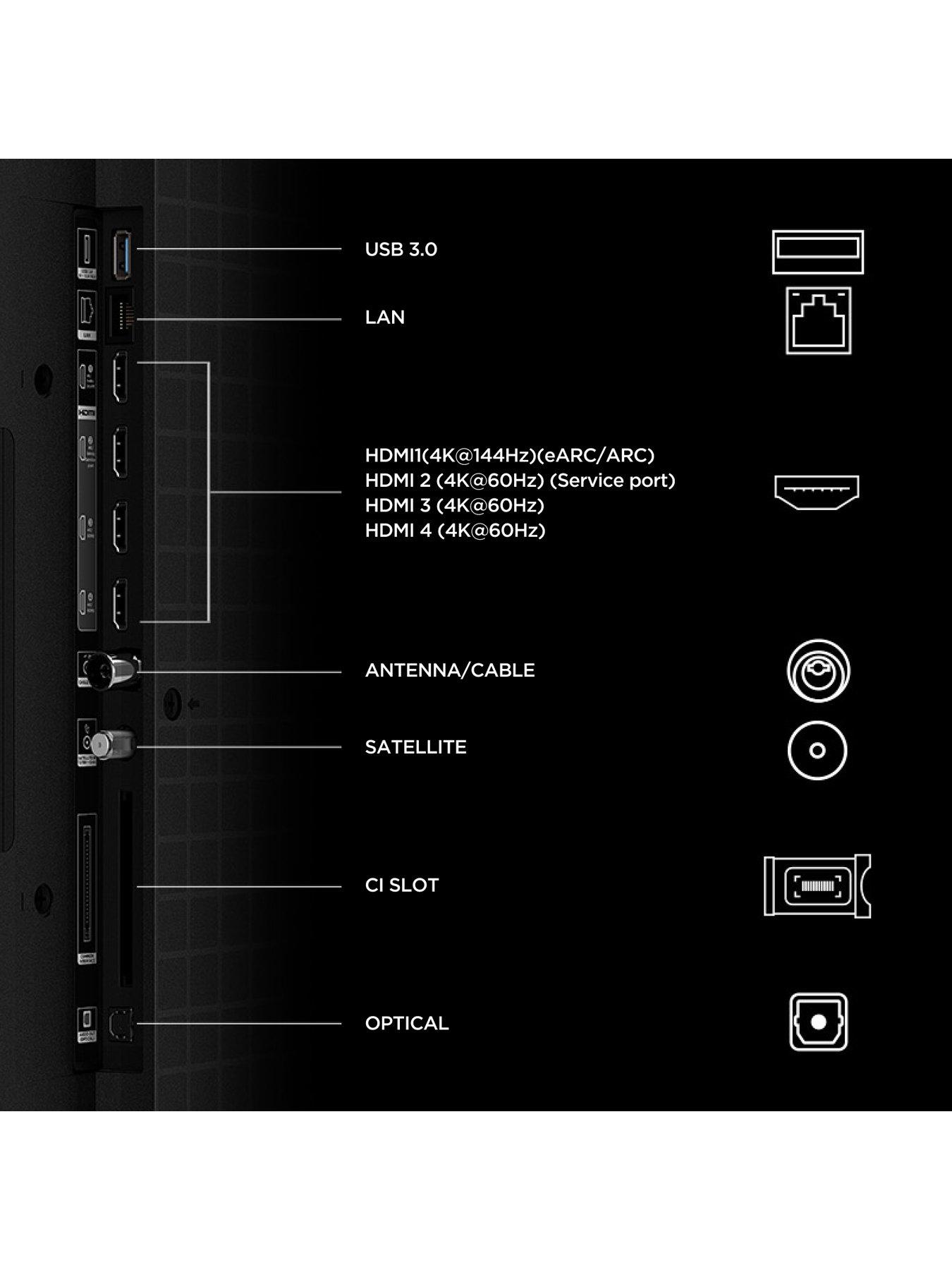 Image 6 of 7 of TCL 98C7L-UK, 98" 4K SQD Mini LED 144Hz TV