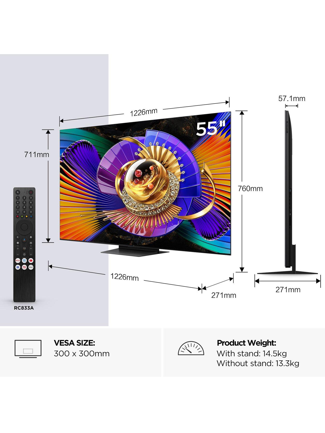 Image 2 of 7 of TCL 144Hz SQD-MINI LED TV 55C7L-UK