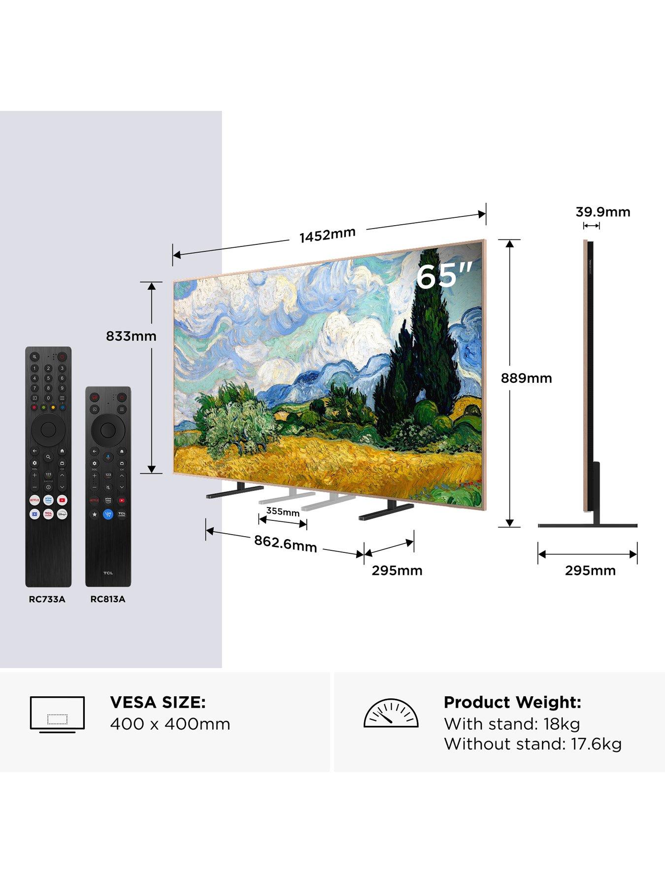 Image 2 of 7 of TCL 65A400 PRO-UK, 65" NXTVision 144Hz QD-Mini LED TV