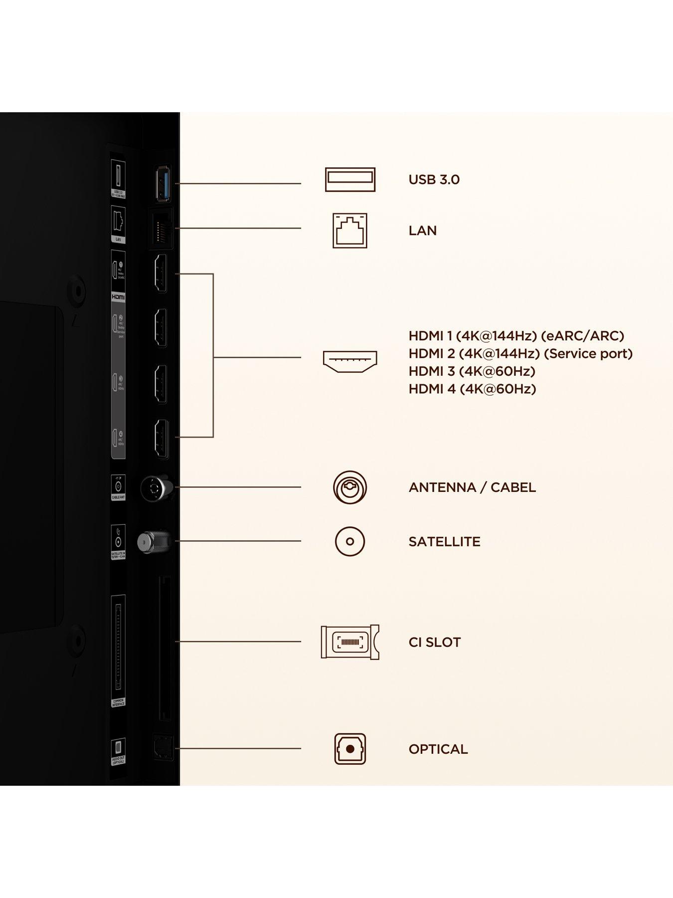Image 6 of 7 of TCL 65A400 PRO-UK, 65" NXTVision 144Hz QD-Mini LED TV