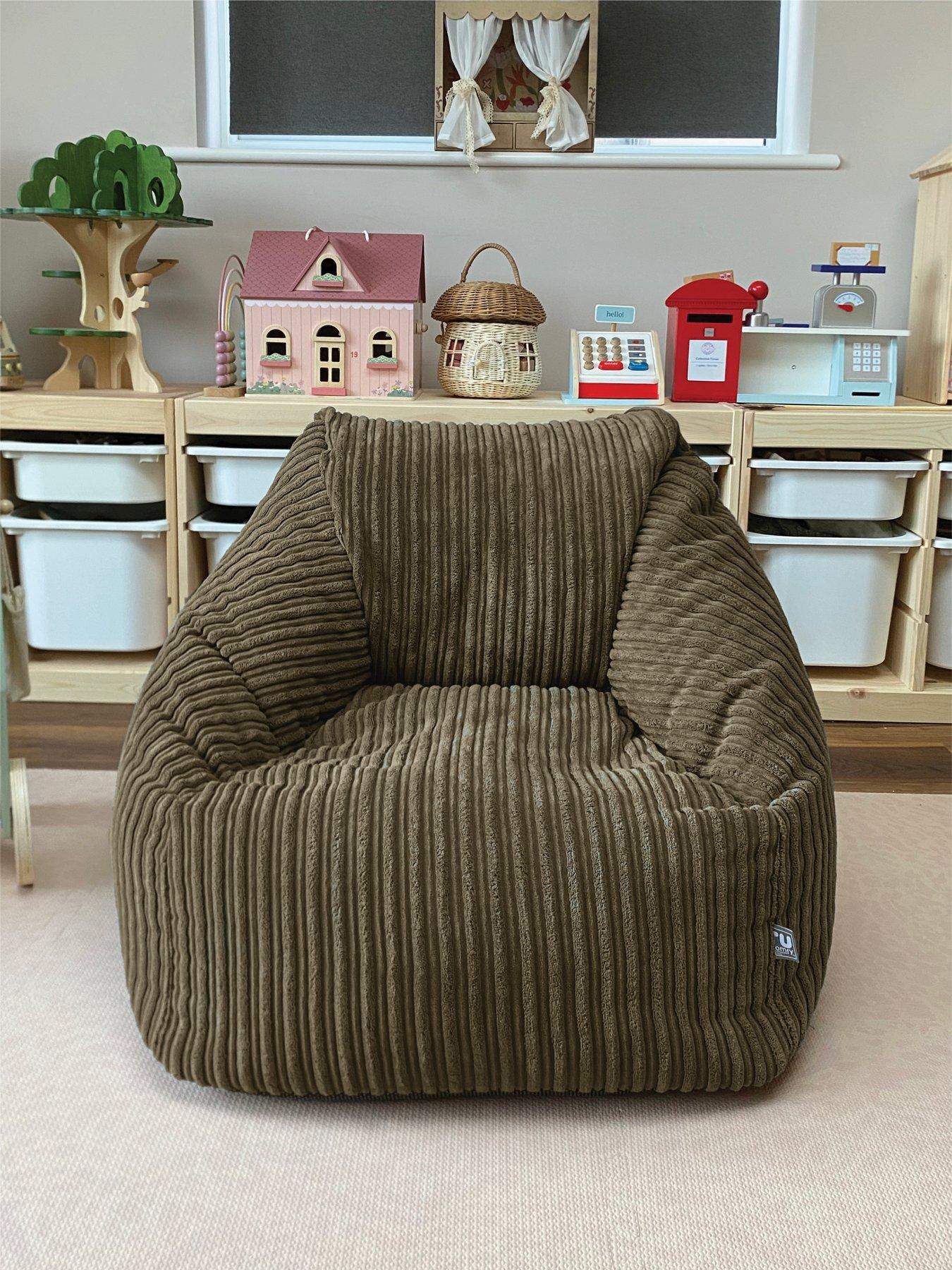 Image 1 of 6 of rucomfy Jumbo Cord Big Kids Snuggle Chair