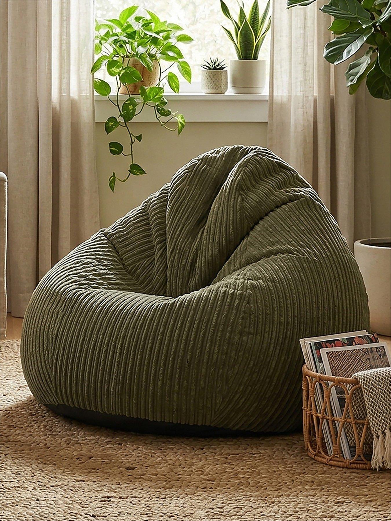 rucomfy Slouchbag Bean Bag Jumbocord