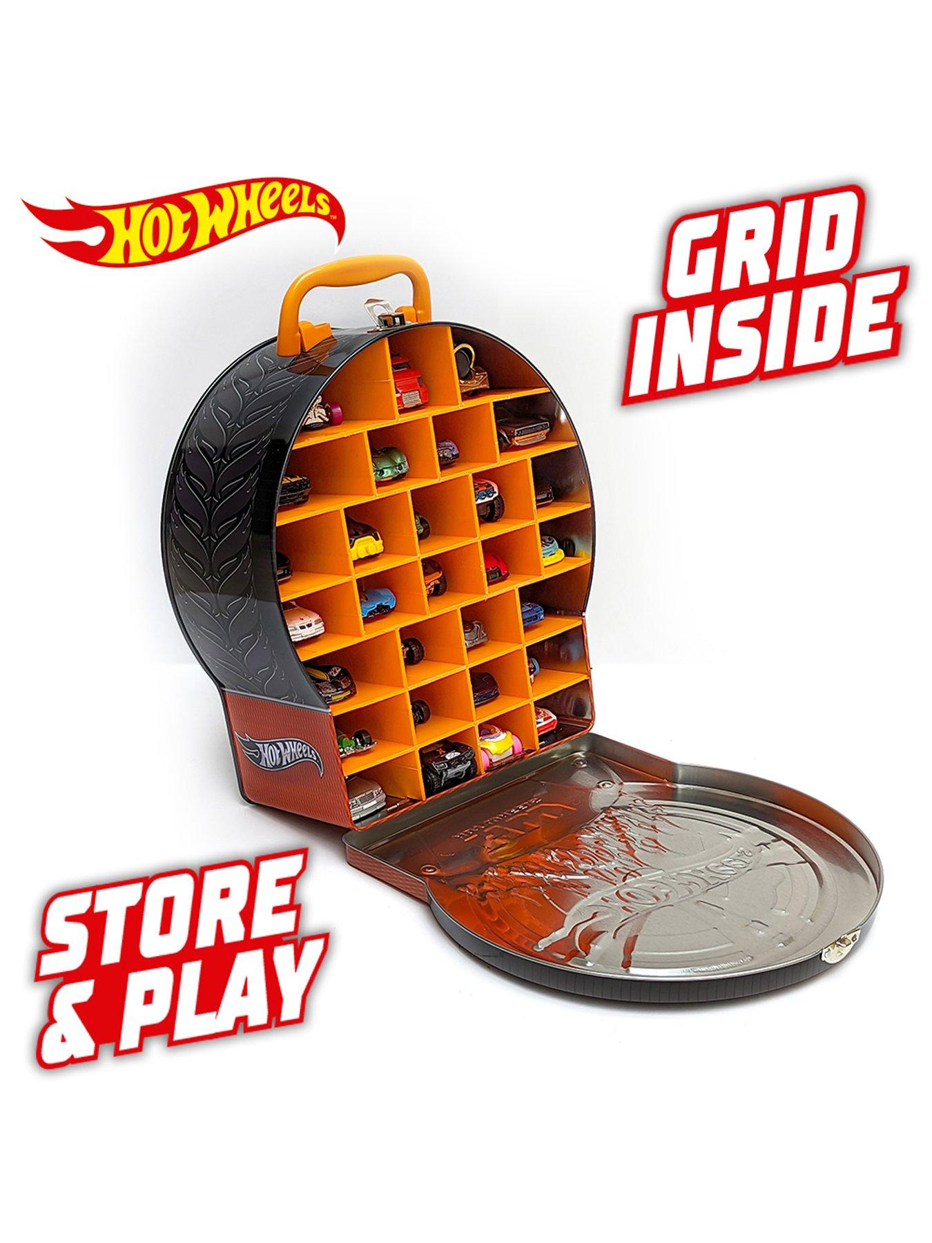 Image 2 of 3 of Hot Wheels Metallic Shaped Car Case With Handle