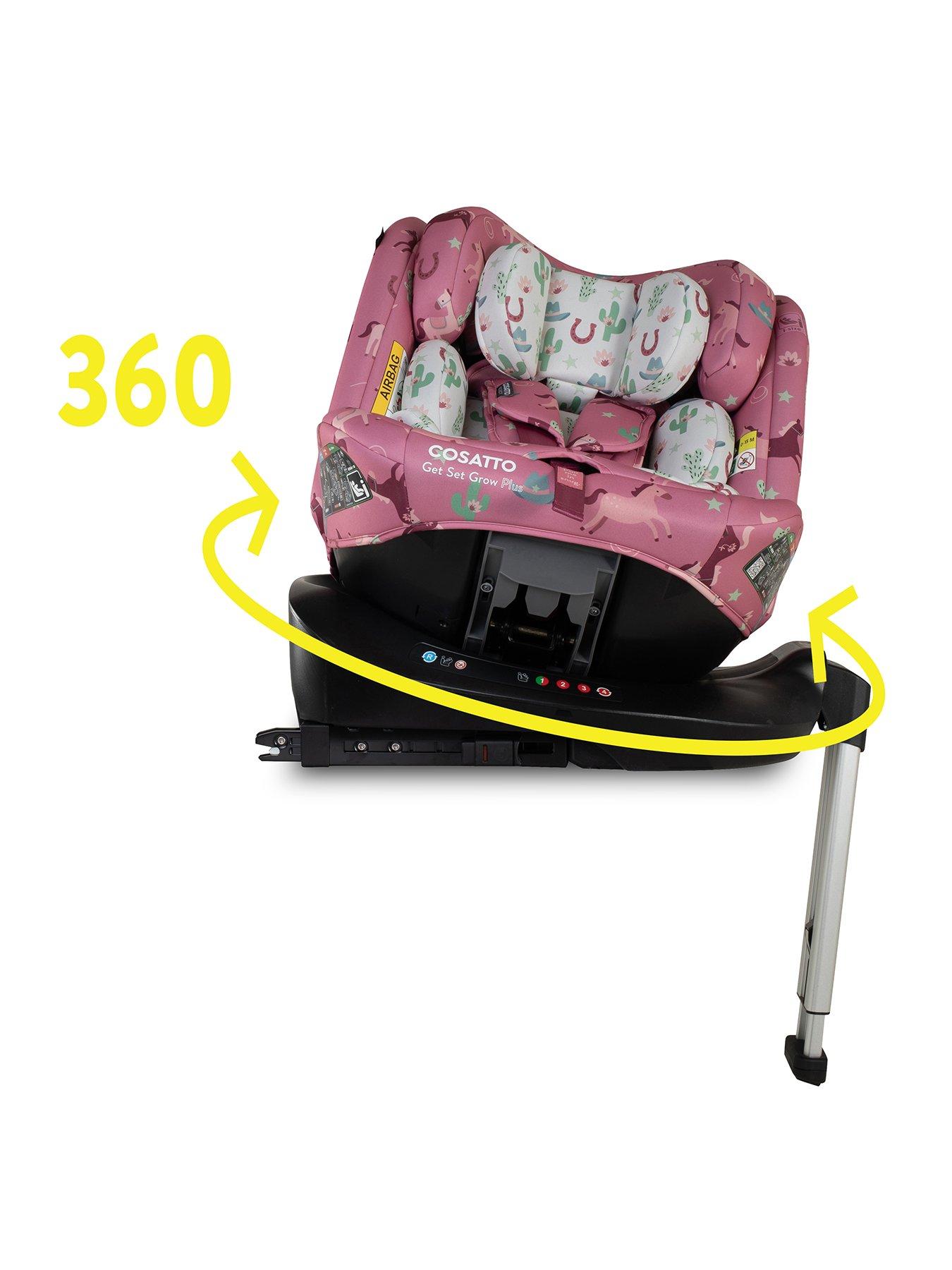 Cosatto Get Set Grow Plus Car Seat - Pony Party