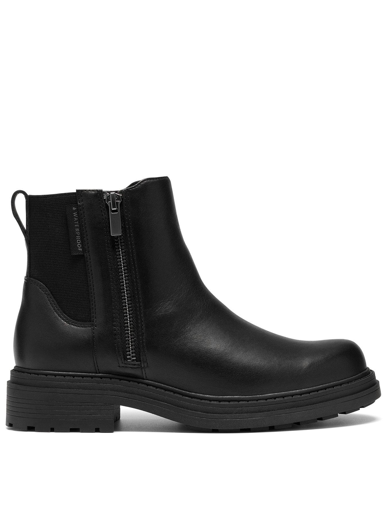 Clarks Orinoco3 Zipwp Black Boot