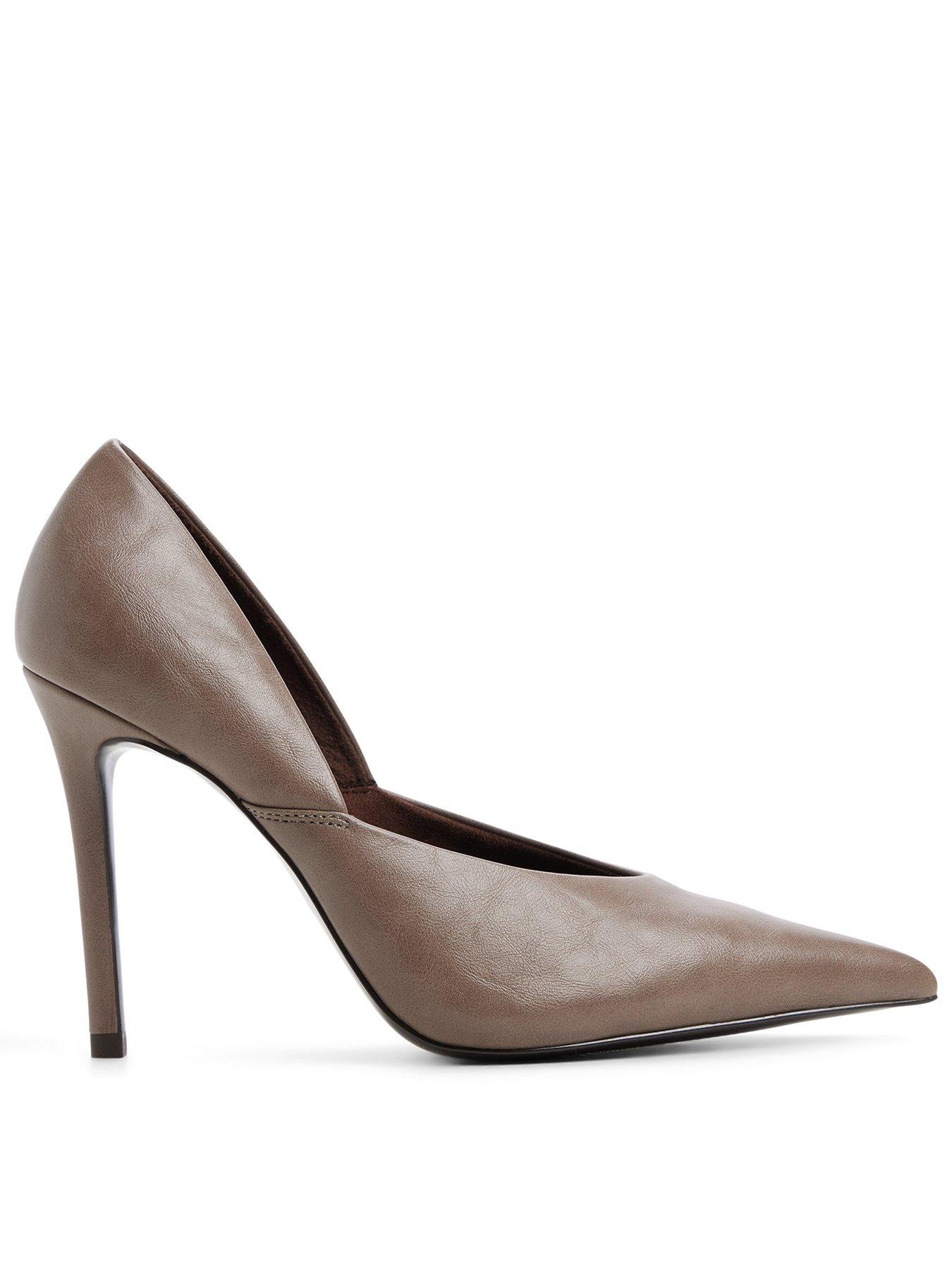 Image 1 of 6 of Aldo Womens Pillow Walk Pointed Toe Stiletto Pump - Grey