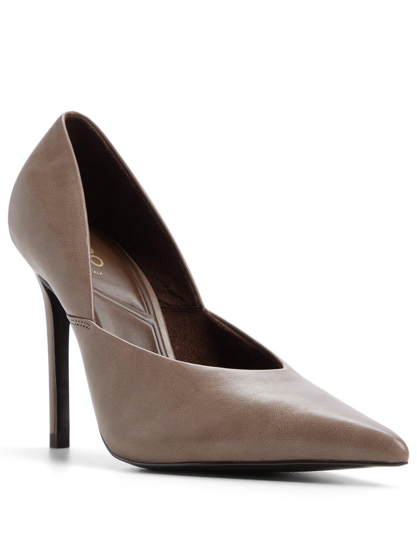 Image 2 of 6 of Aldo Womens Pillow Walk Pointed Toe Stiletto Pump - Grey