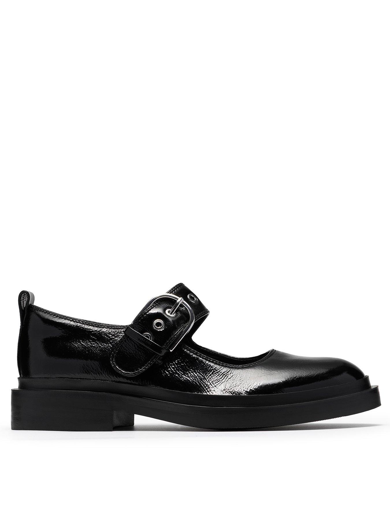 Clarks Previa Bar Black Patent Mary Jane