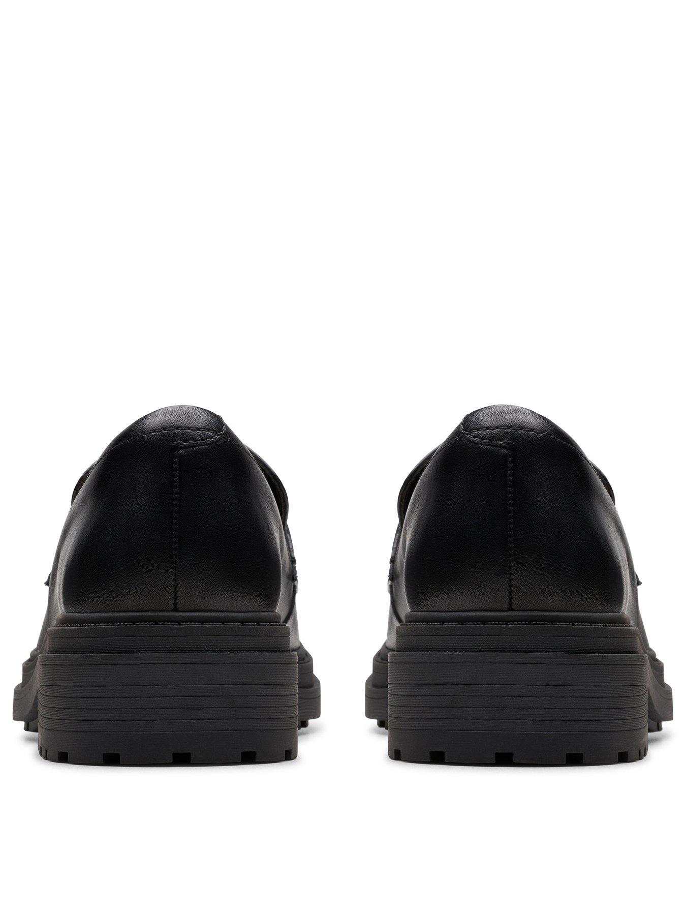Image 3 of 6 of Clarks Wide Fit Orinoco3 Edge Black Leather Loafer