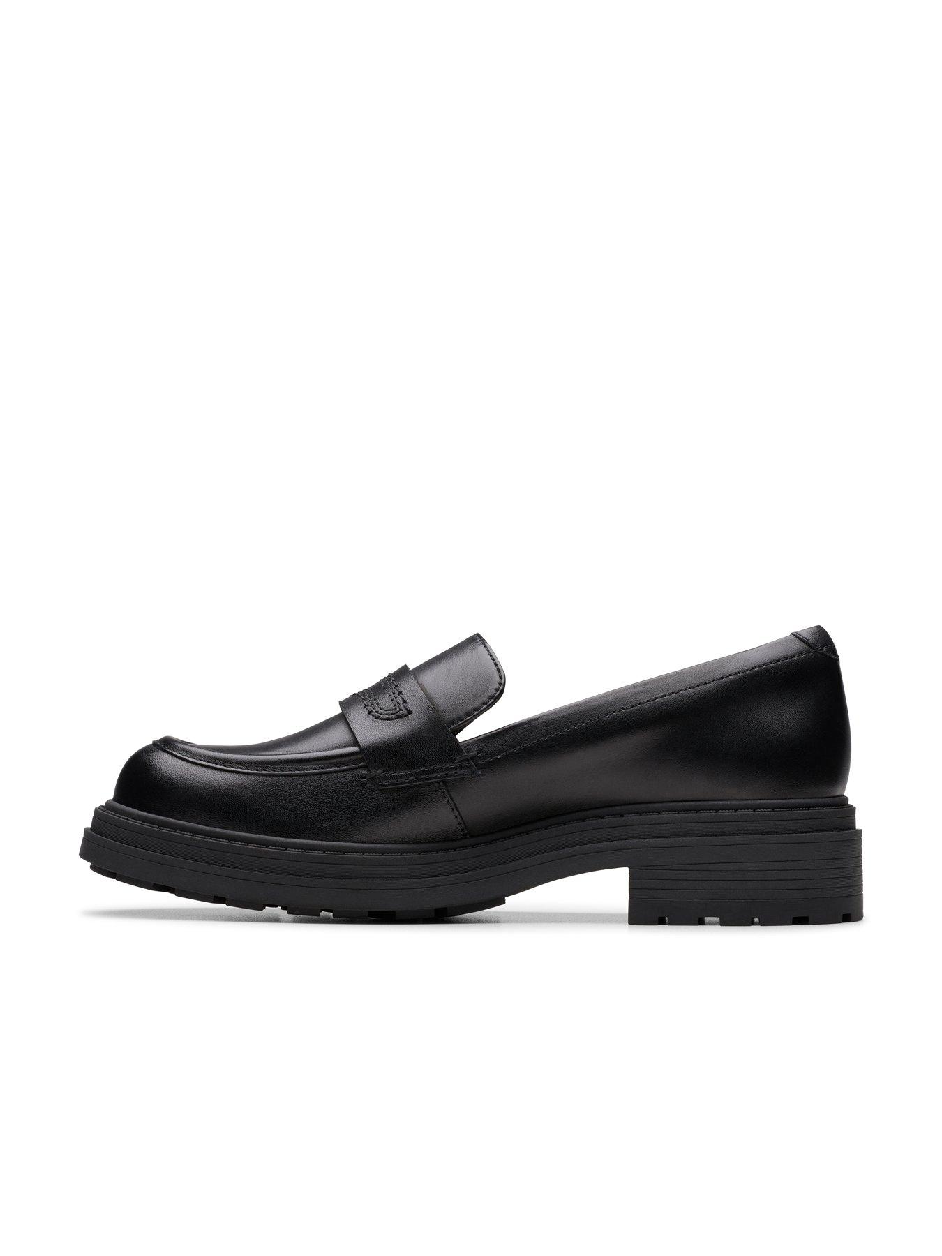 Image 6 of 6 of Clarks Wide Fit Orinoco3 Edge Black Leather Loafer