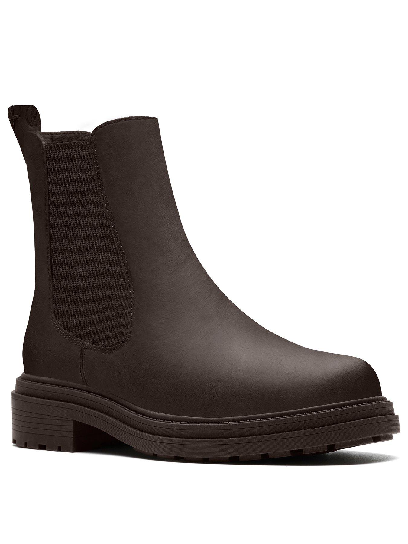 Image 2 of 6 of Clarks Wide Fit Orinoco&nbsp;3 Top Boot - Brown