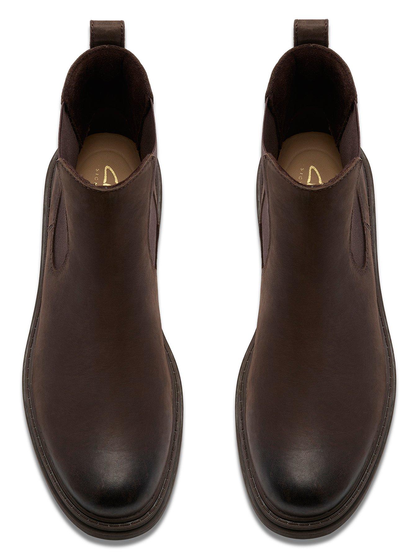Image 4 of 6 of Clarks Wide Fit Orinoco&nbsp;3 Top Boot - Brown