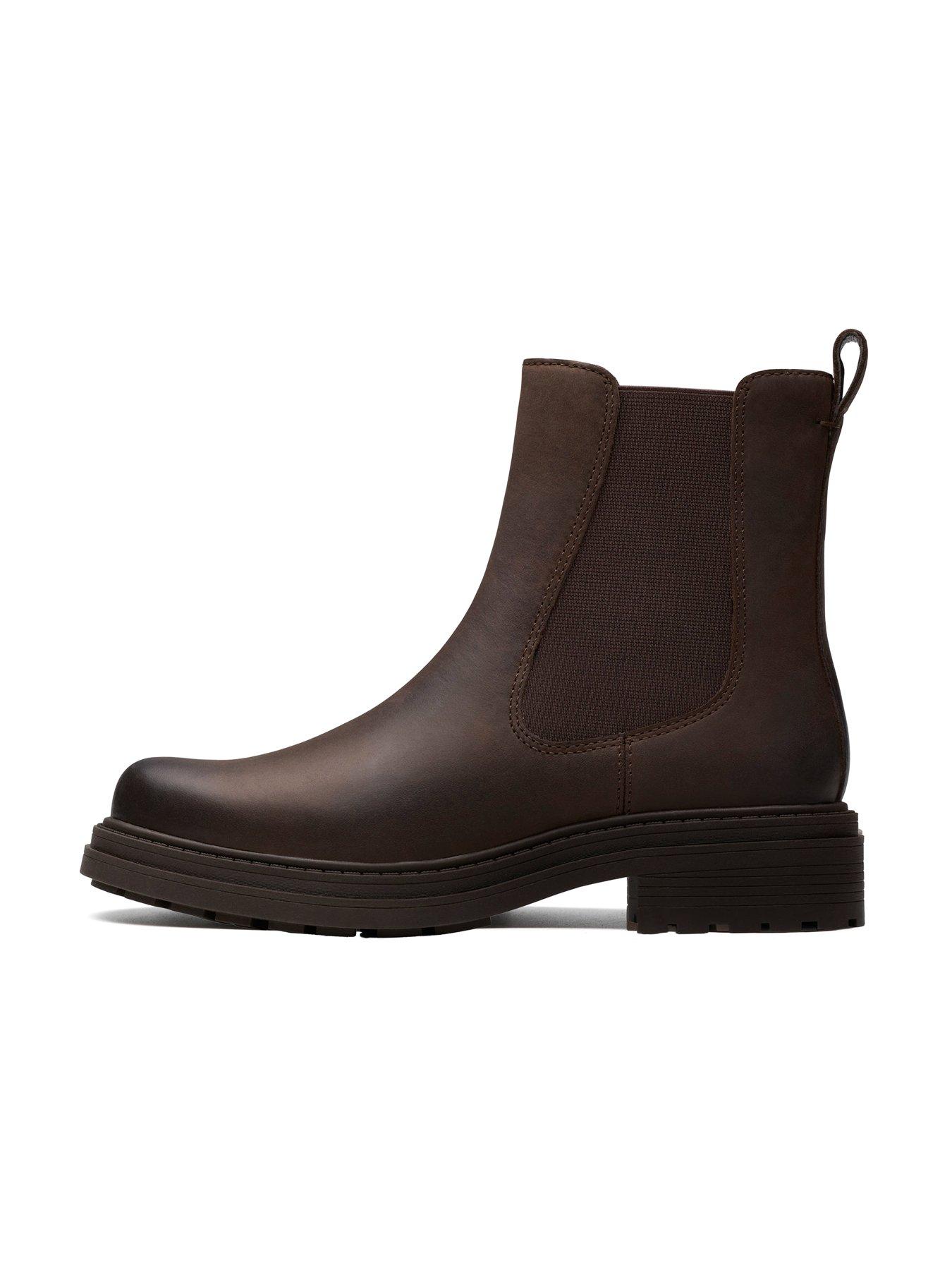 Image 6 of 6 of Clarks Wide Fit Orinoco&nbsp;3 Top Boot - Brown