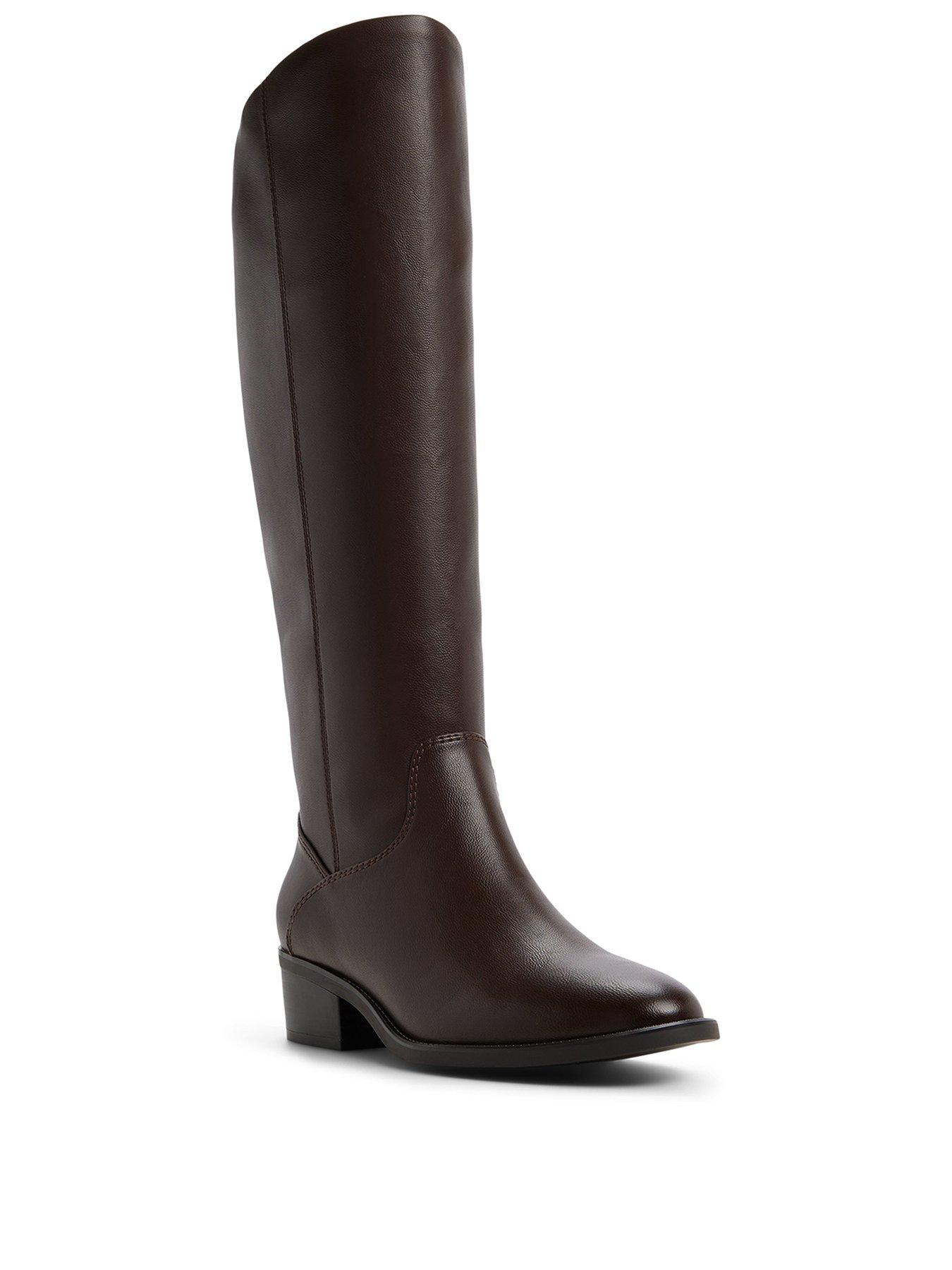 Image 2 of 5 of Aldo Womens Pillow Walk Knee High Boots - Brown