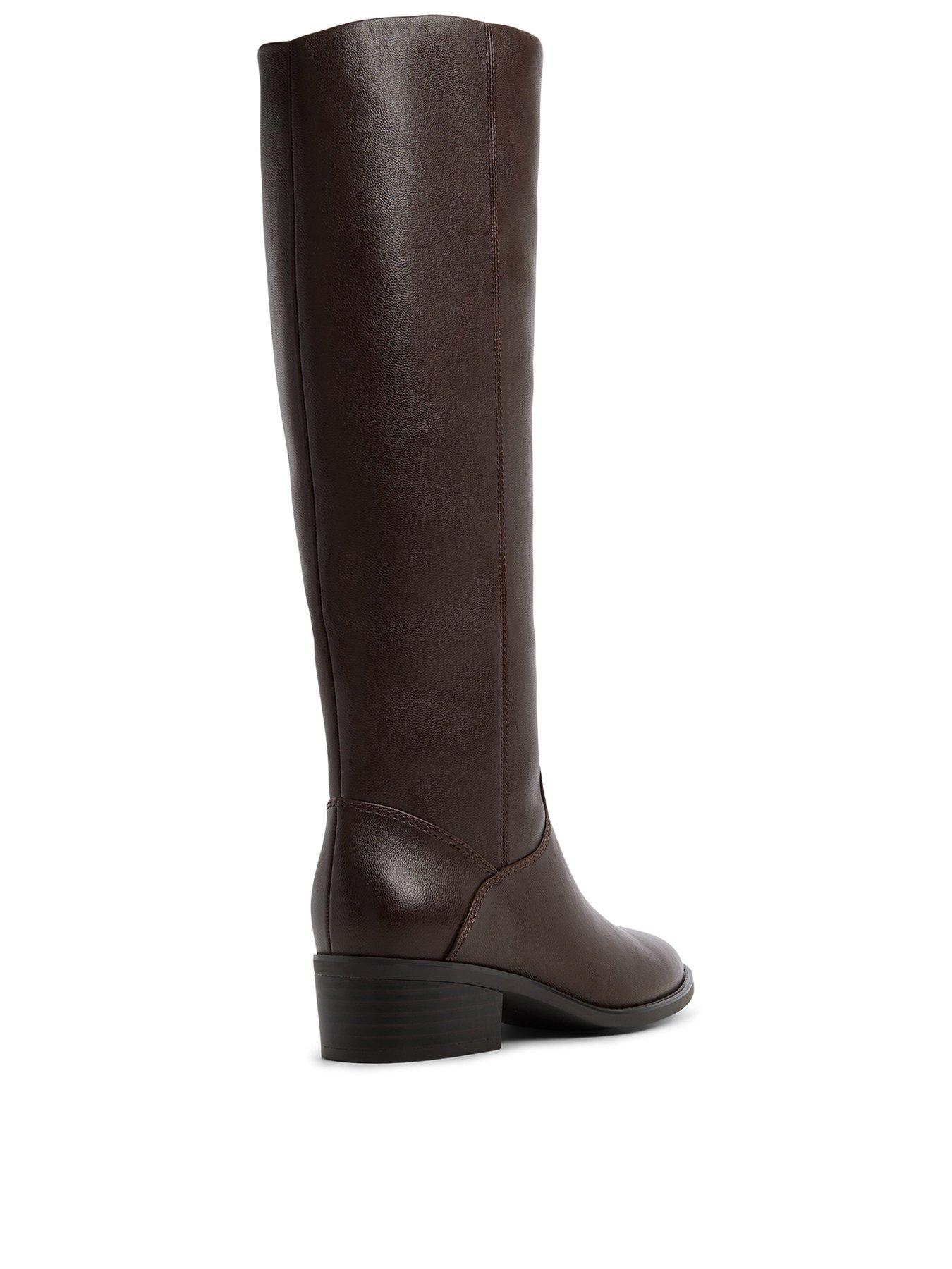 Image 3 of 5 of Aldo Womens Pillow Walk Knee High Boots - Brown