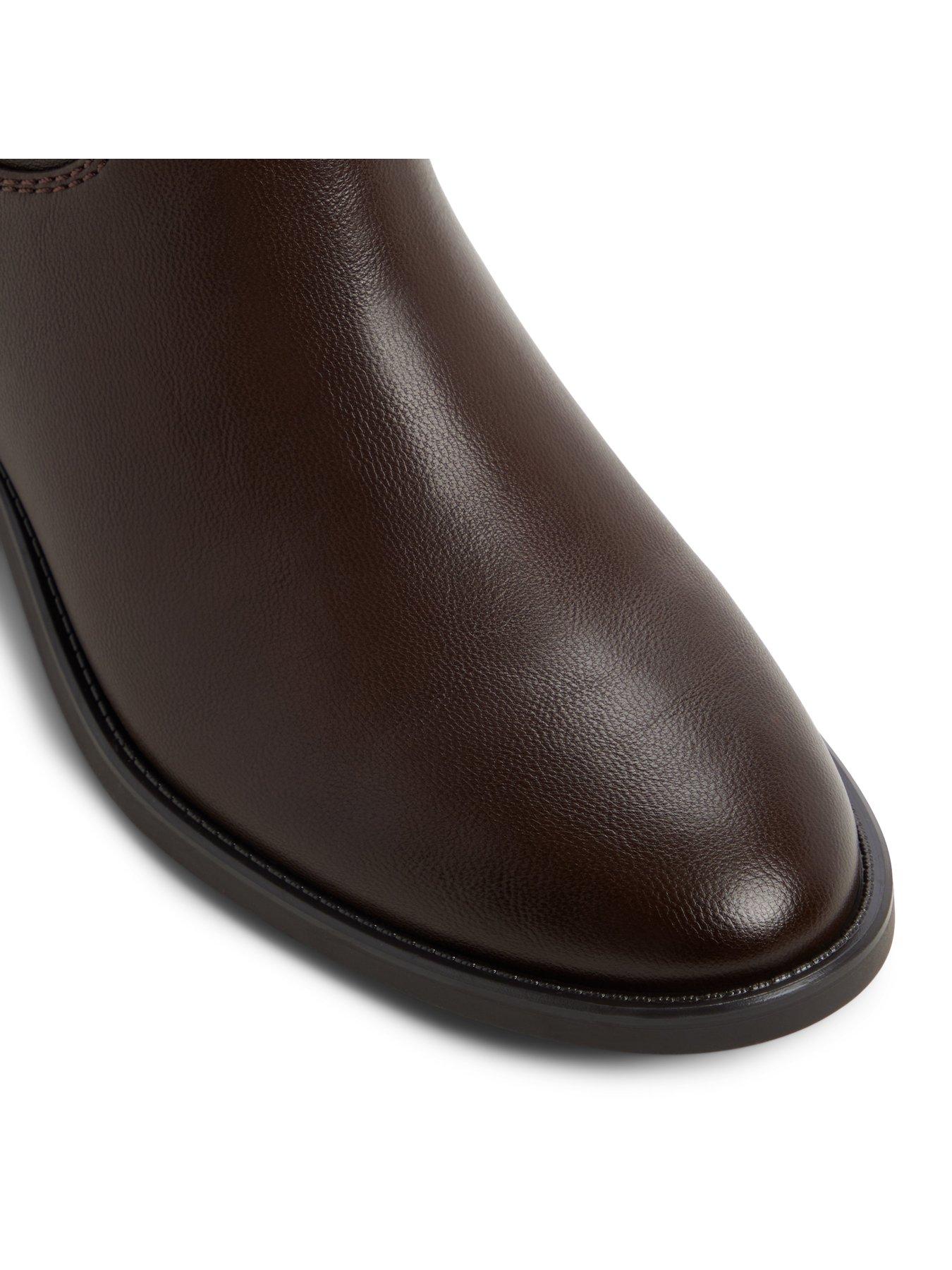 Image 4 of 5 of Aldo Womens Pillow Walk Knee High Boots - Brown