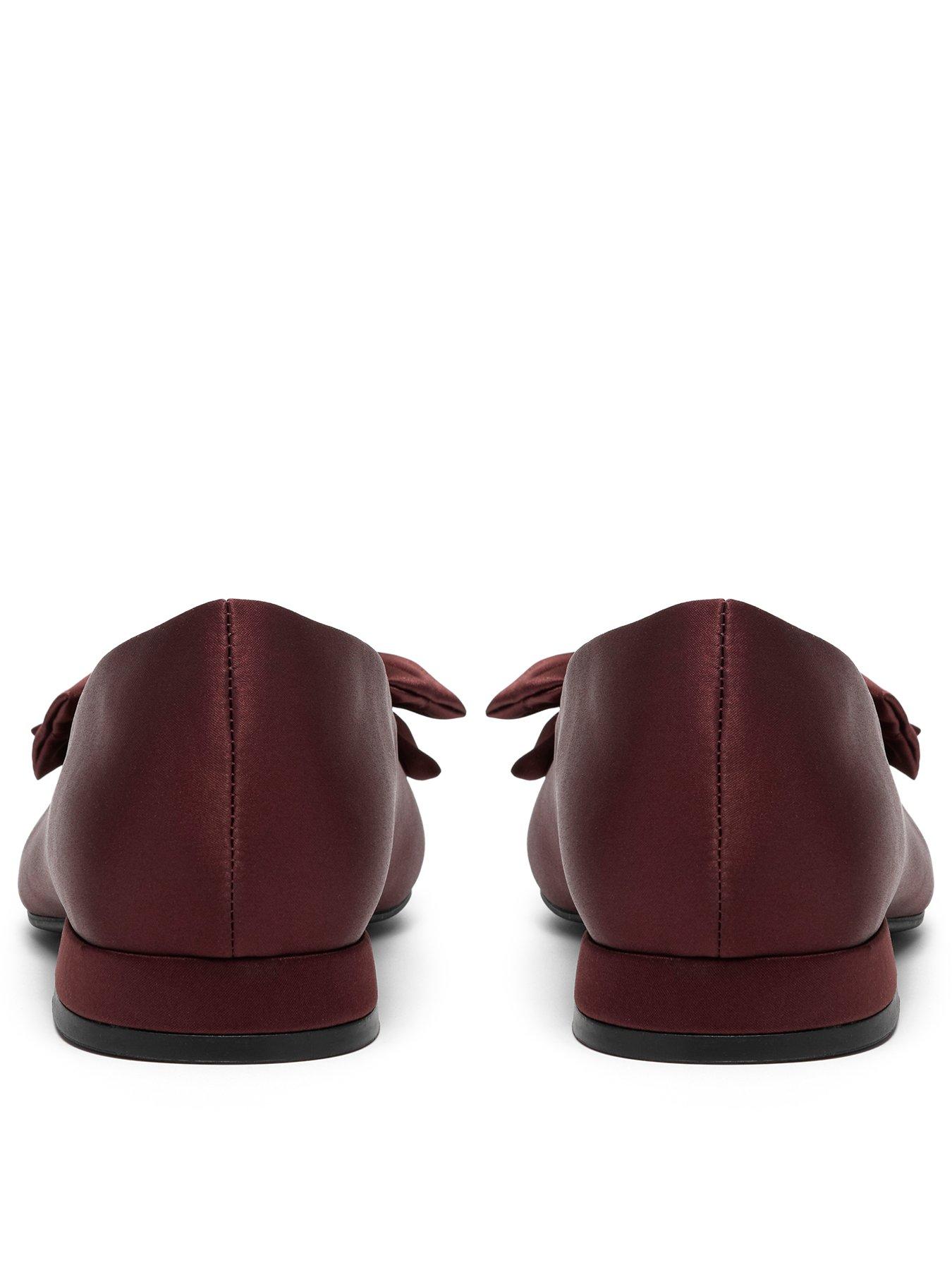 Image 3 of 6 of Clarks Sensa15 Bella Burgundy Bow Shoe