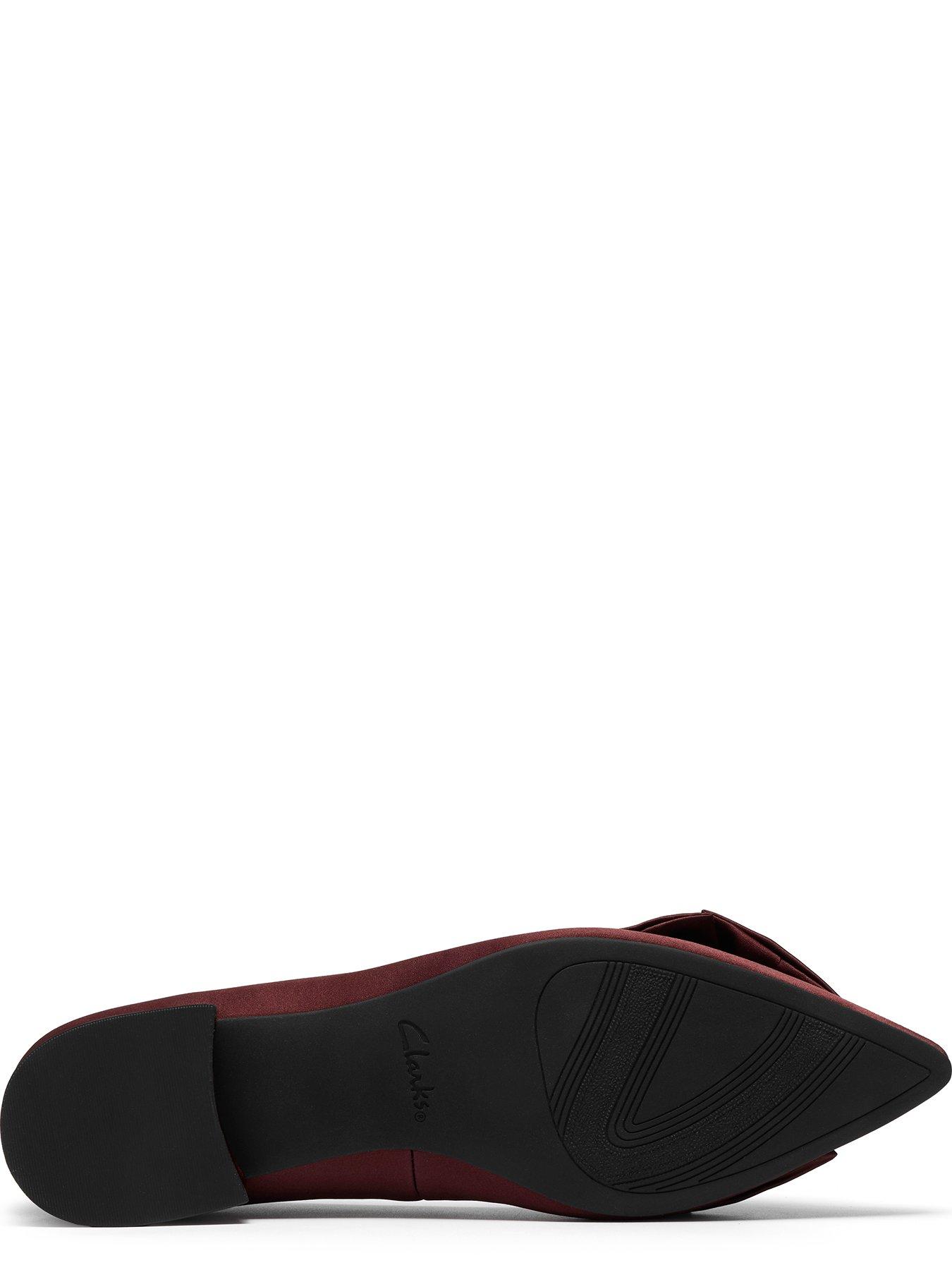 Image 5 of 6 of Clarks Sensa15 Bella Burgundy Bow Shoe