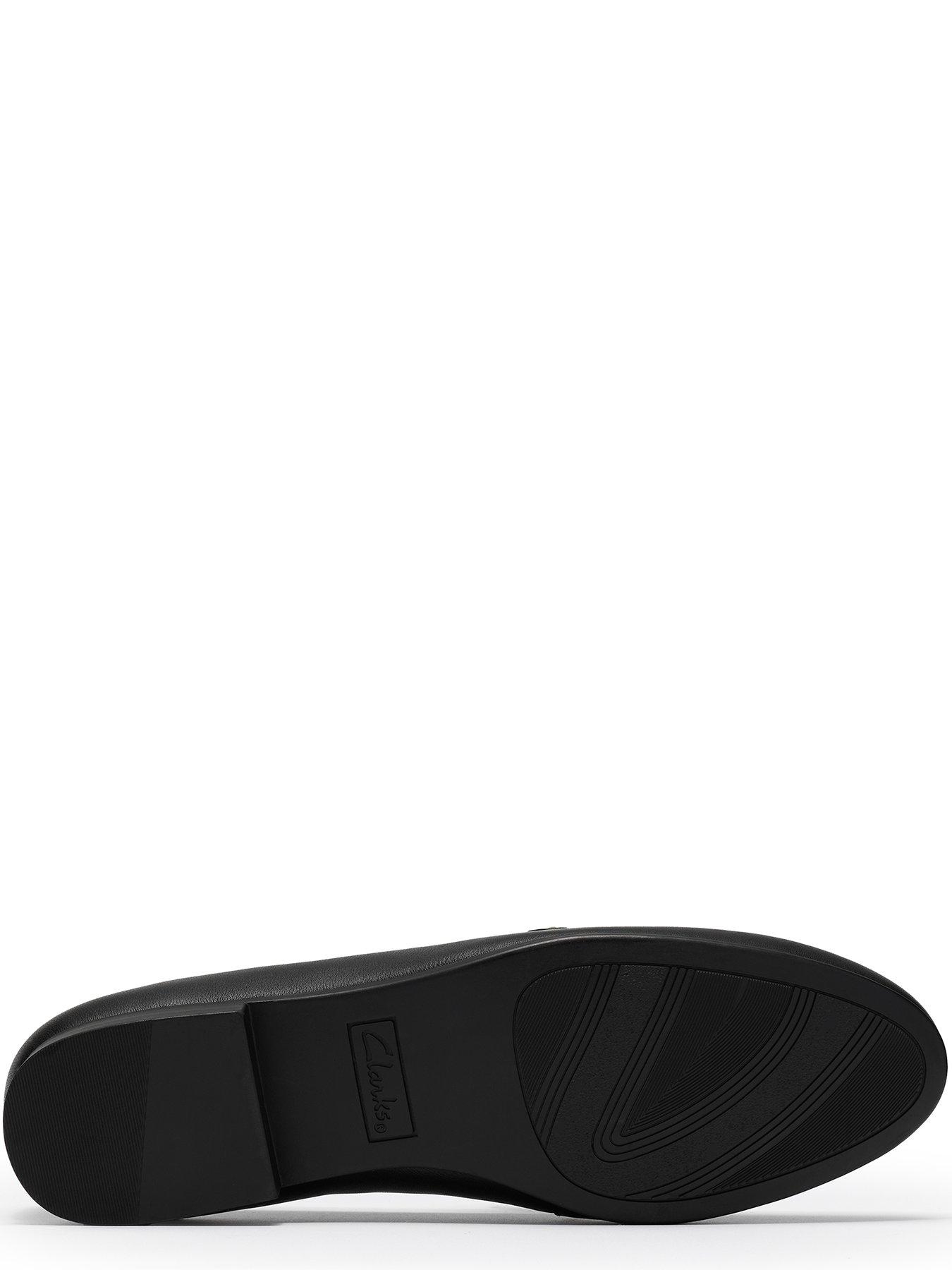 Image 5 of 6 of Clarks Tamna Trim Loafer - Black Leather