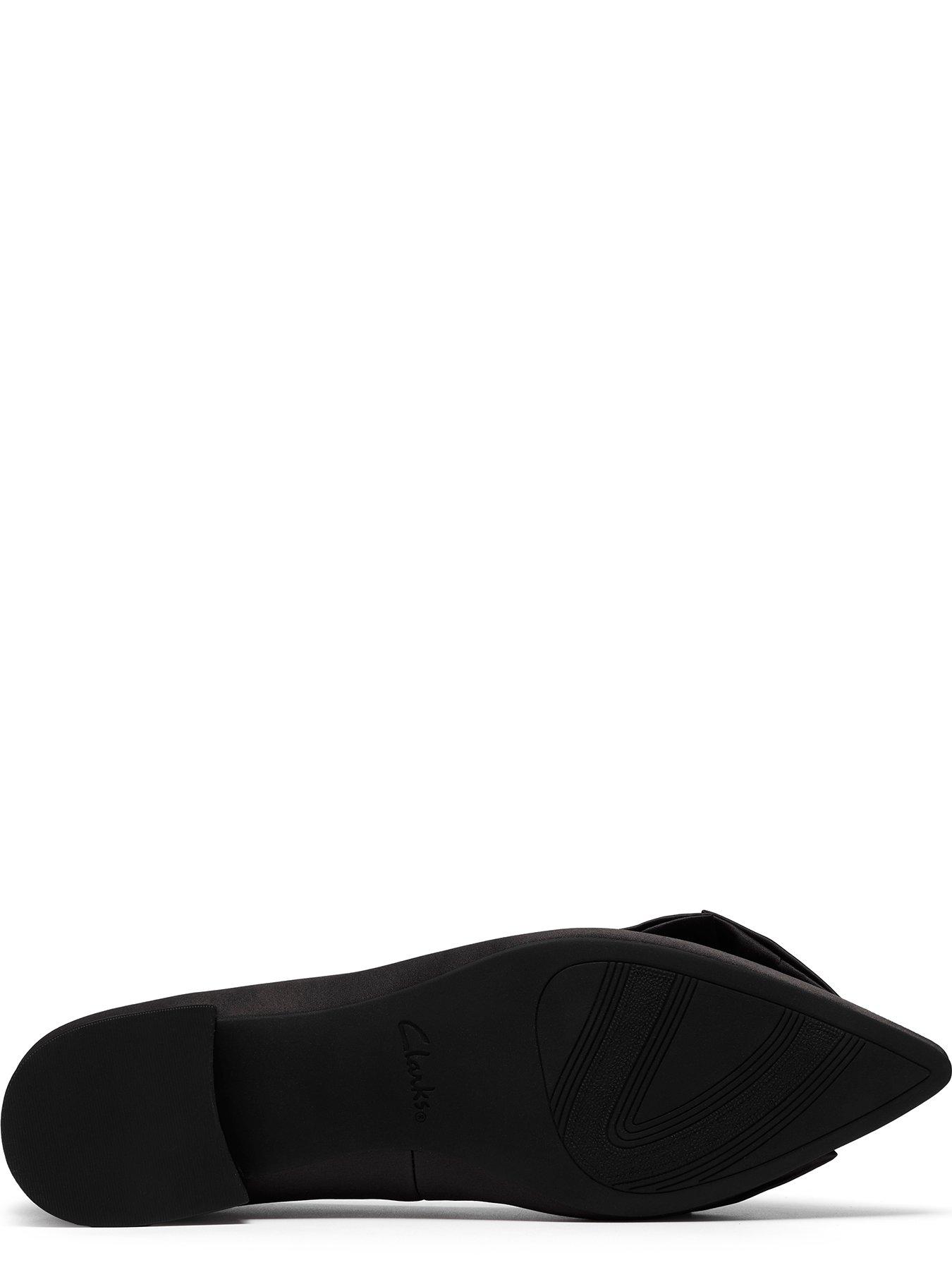 Image 5 of 6 of Clarks Sensa15 Bella Black Bow Shoe