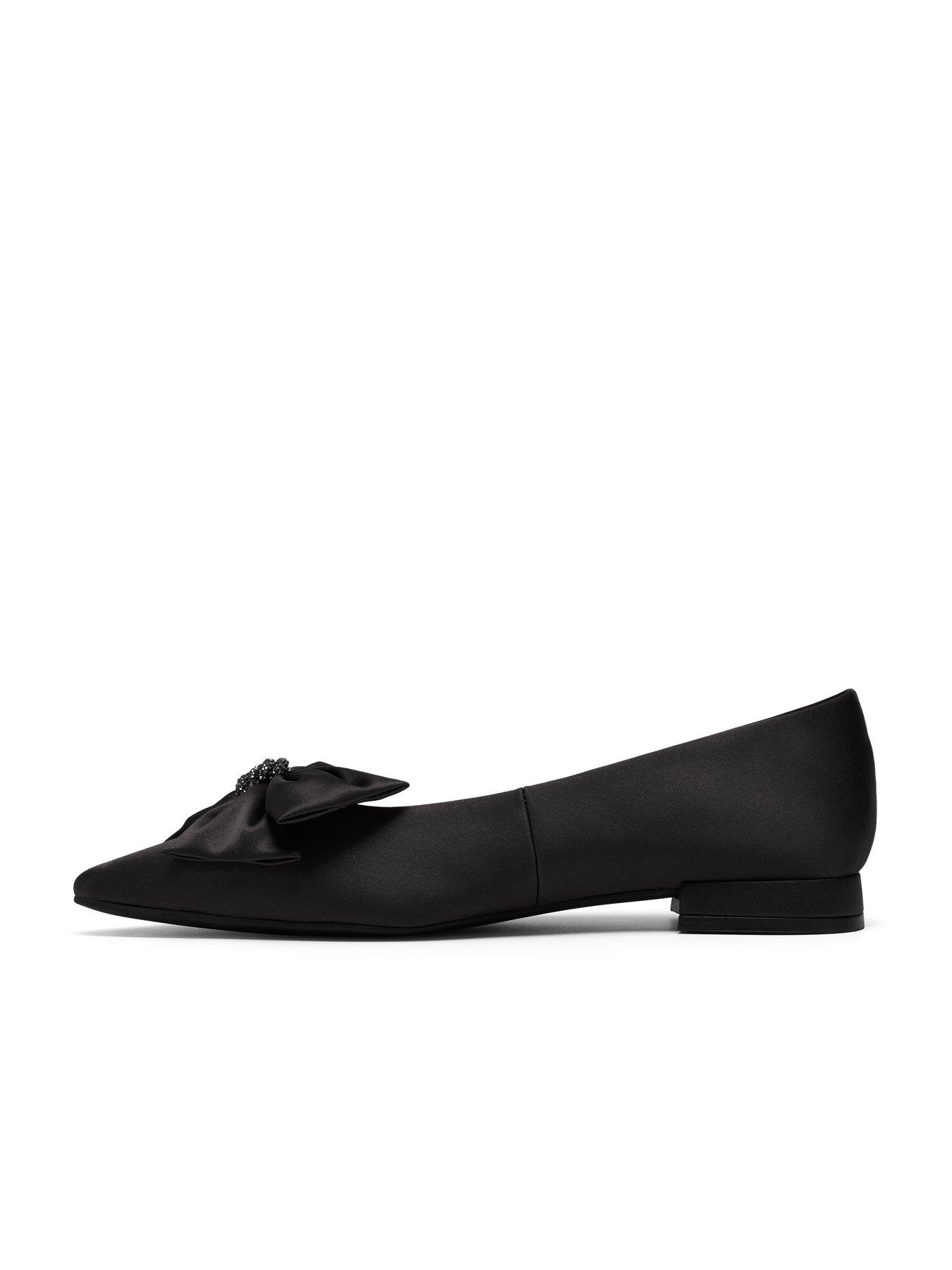 Image 6 of 6 of Clarks Sensa15 Bella Black Bow Shoe