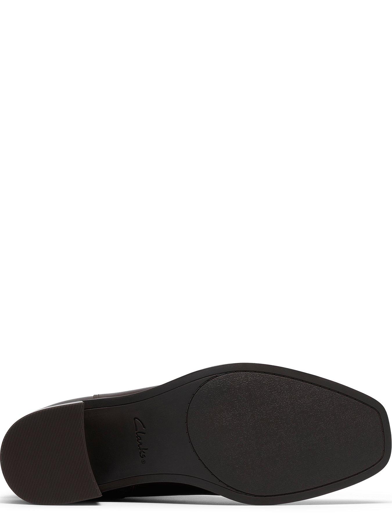 Image 5 of 6 of Clarks Wrenn Buckle Leather Boot - Dark Brown