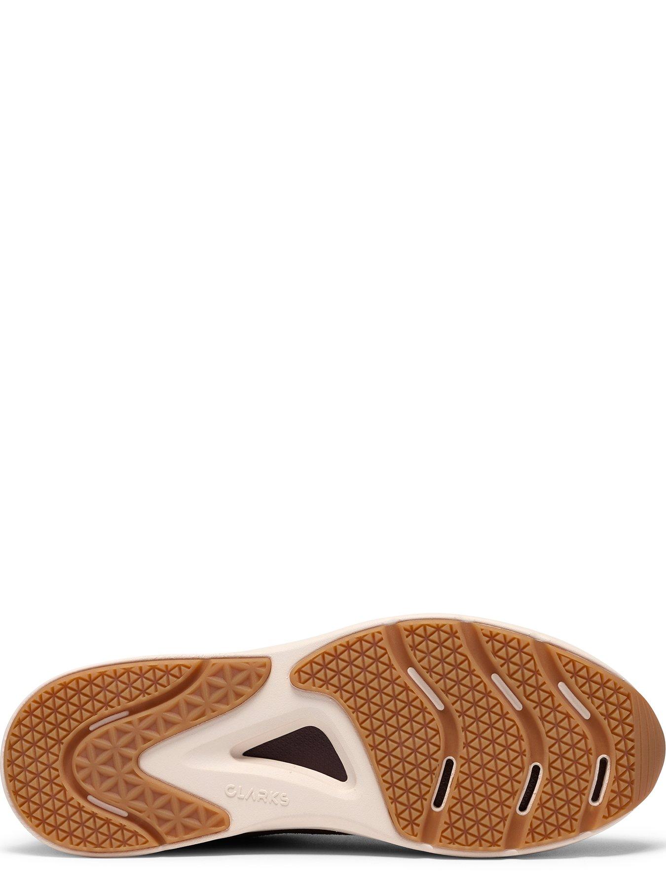 Image 5 of 6 of Clarks Code R Run Dark Tan Suede Trainer