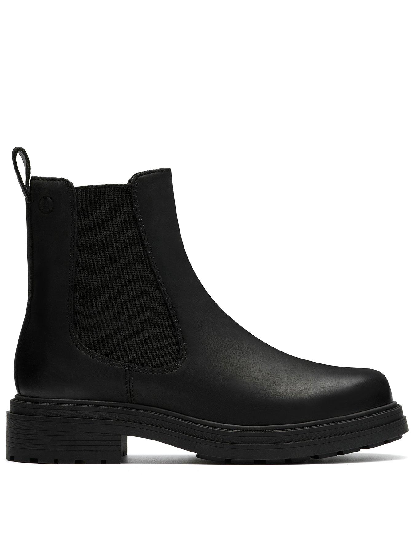 Clarks Wide Fit Orinoco3 Top Black Boot