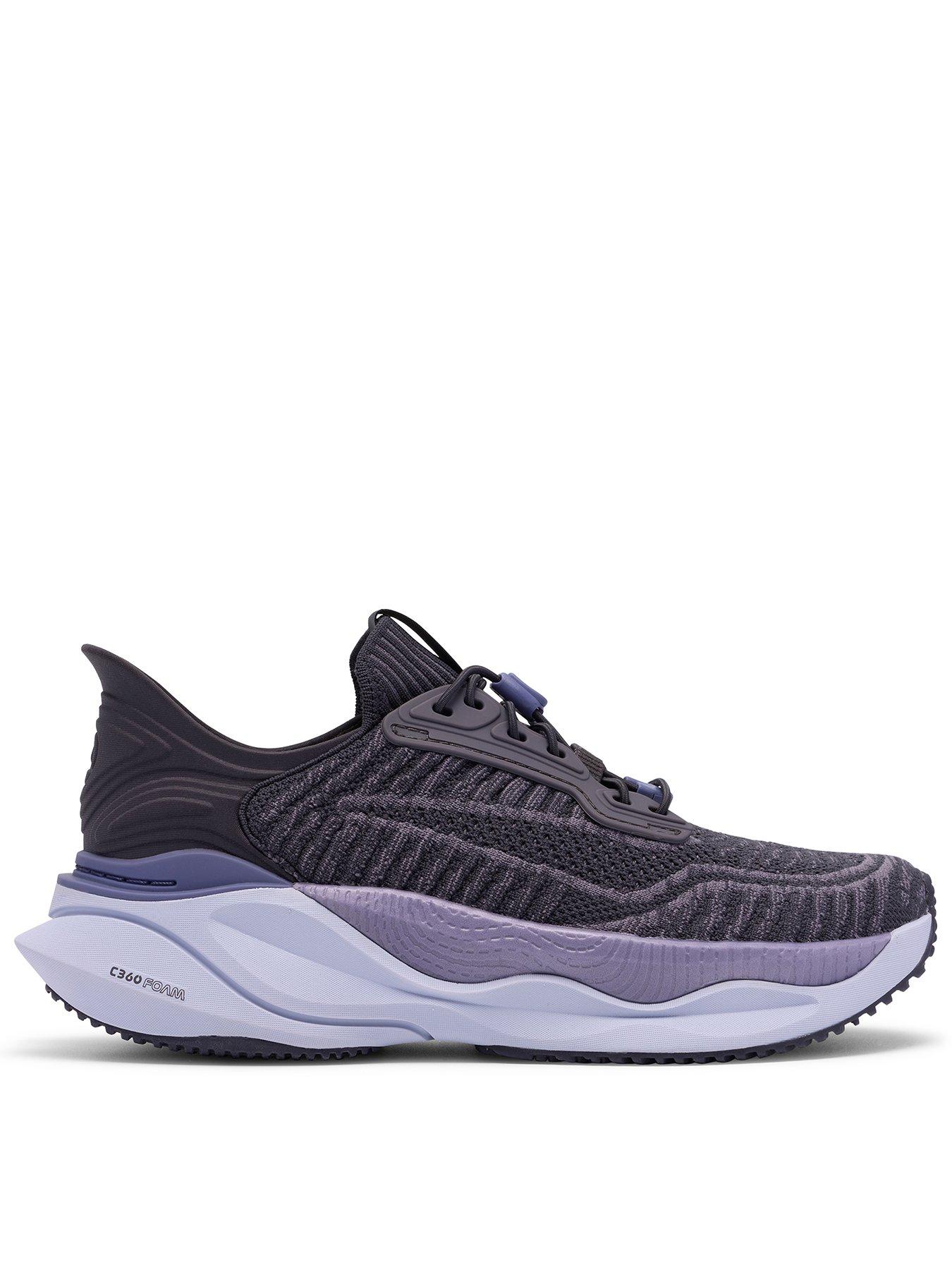 Clarks Pace Rise Trainer - Purple