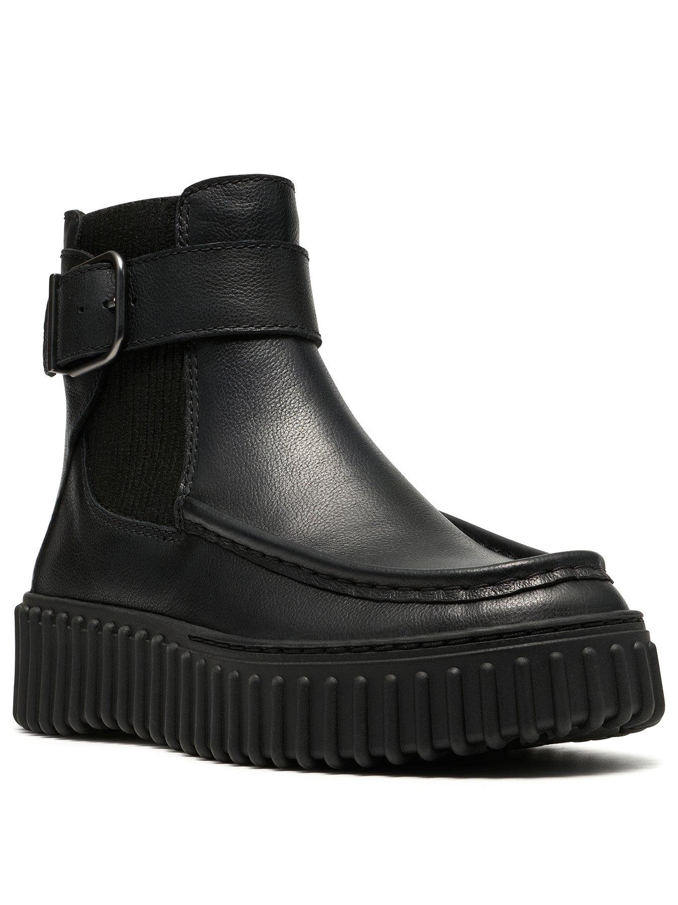 Image 2 of 6 of Clarks Torhill Buckle Boot - Black