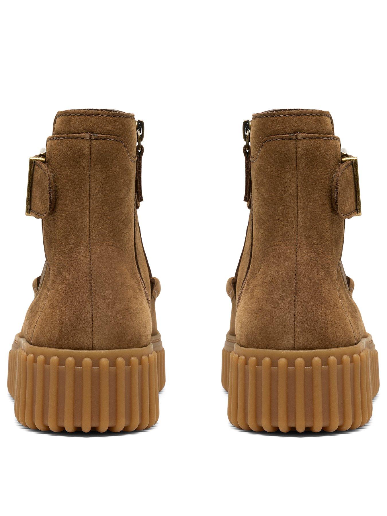 Image 3 of 6 of Clarks Walnut Torhill Buckle Boot - Brown