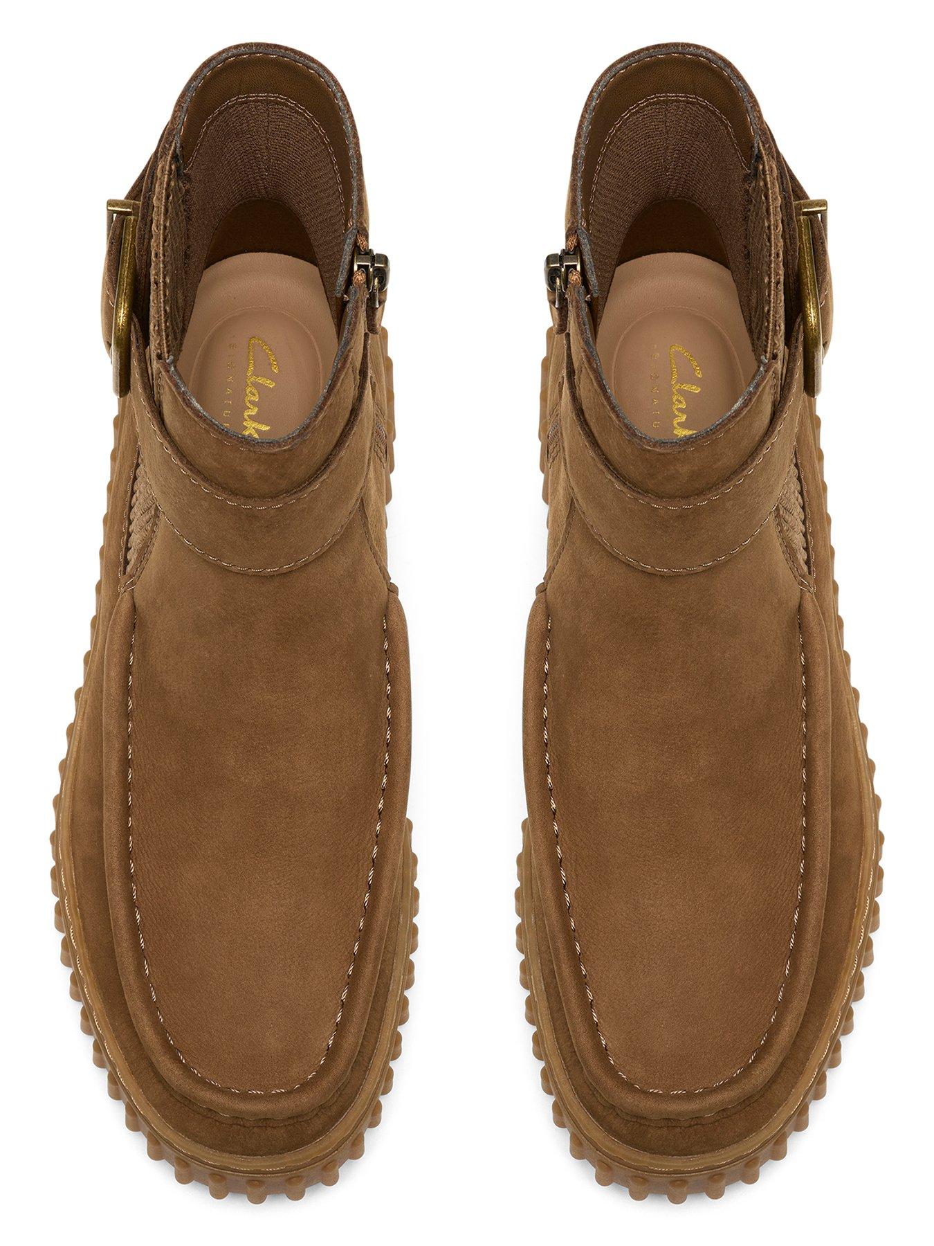 Image 4 of 6 of Clarks Walnut Torhill Buckle Boot - Brown