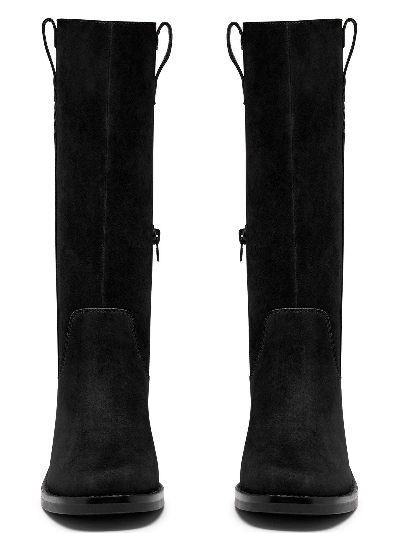 Image 4 of 6 of Clarks Digby Ranch Black Nubuck Premium Boot