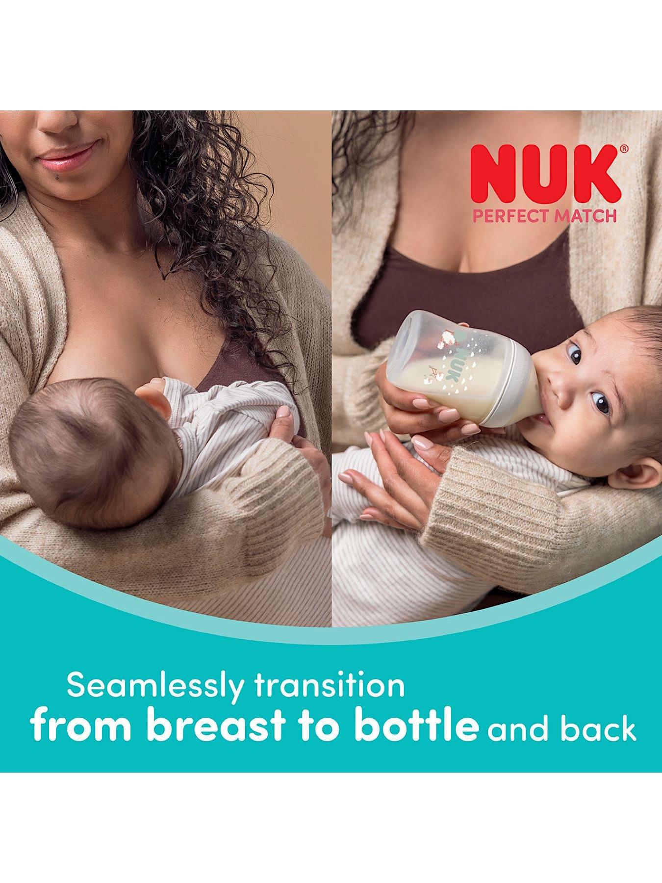 Image 5 of 6 of Nuk Perfect Match Feeding Bottles 260Ml 4 Pack