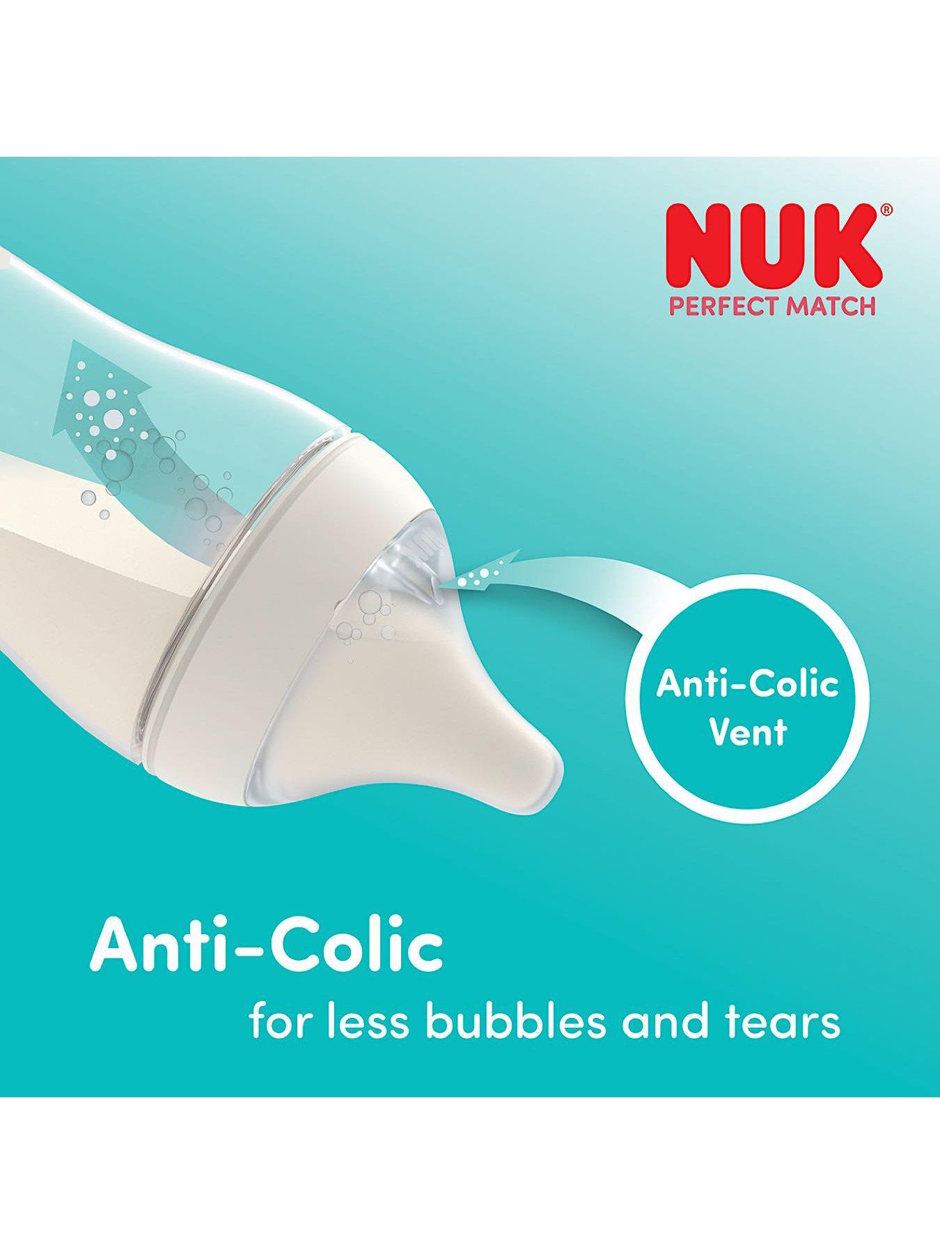 Image 6 of 6 of Nuk Perfect Match Feeding Bottles 260Ml 4 Pack