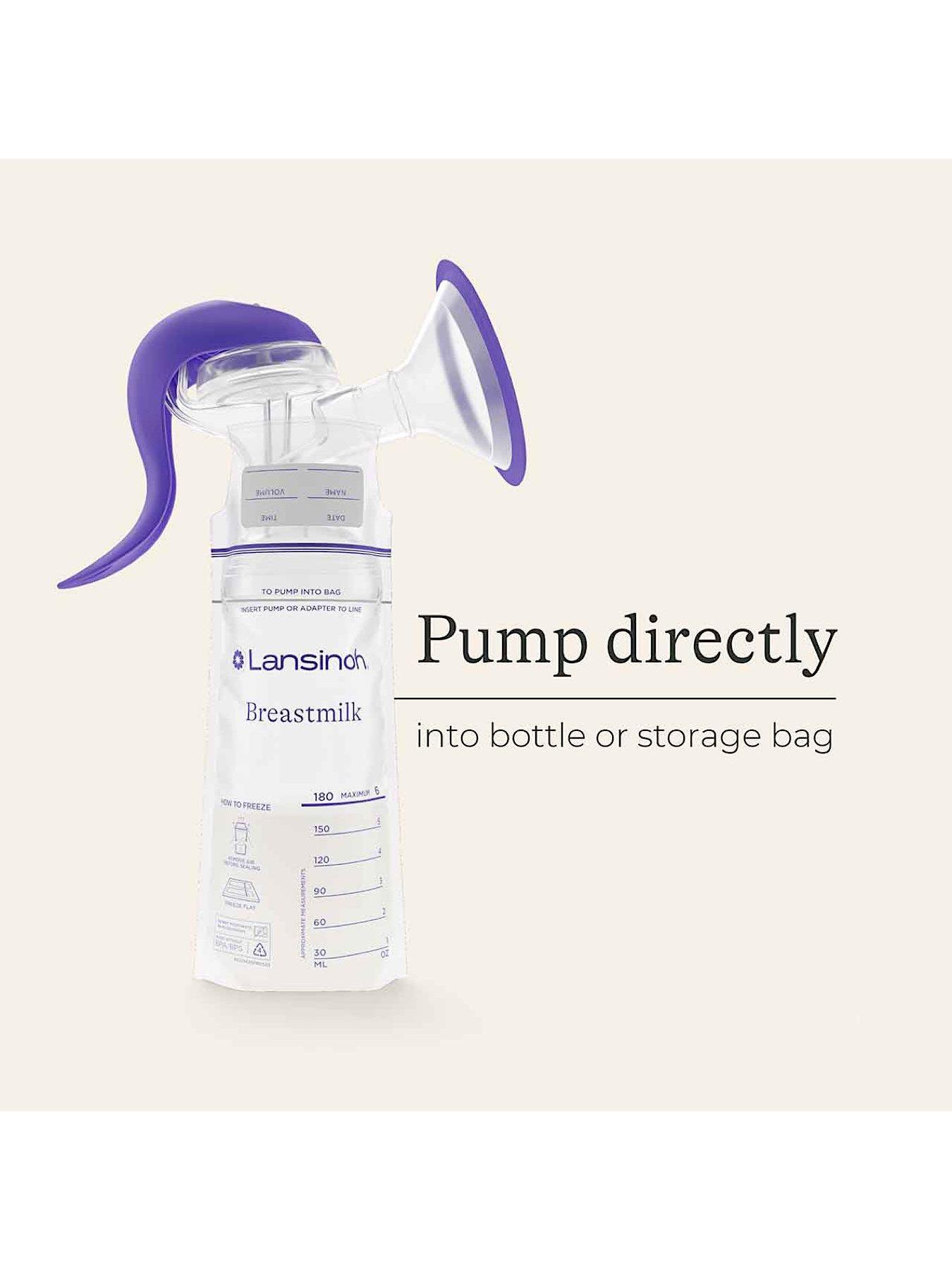 Image 4 of 6 of Lansinoh Manual Breast Pump