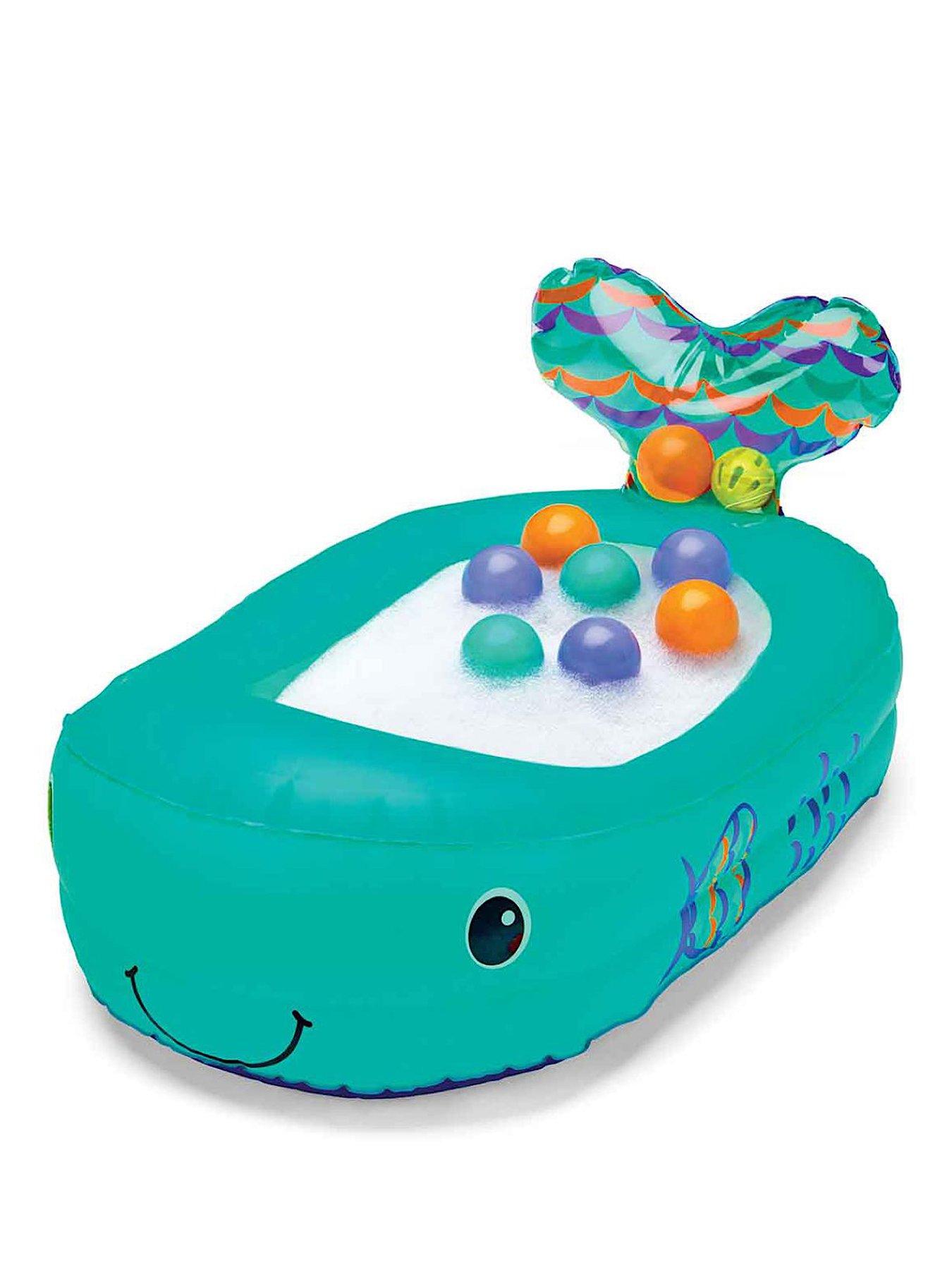 Infantino Whale Inflatable Bath Tub With Temperature Sensor