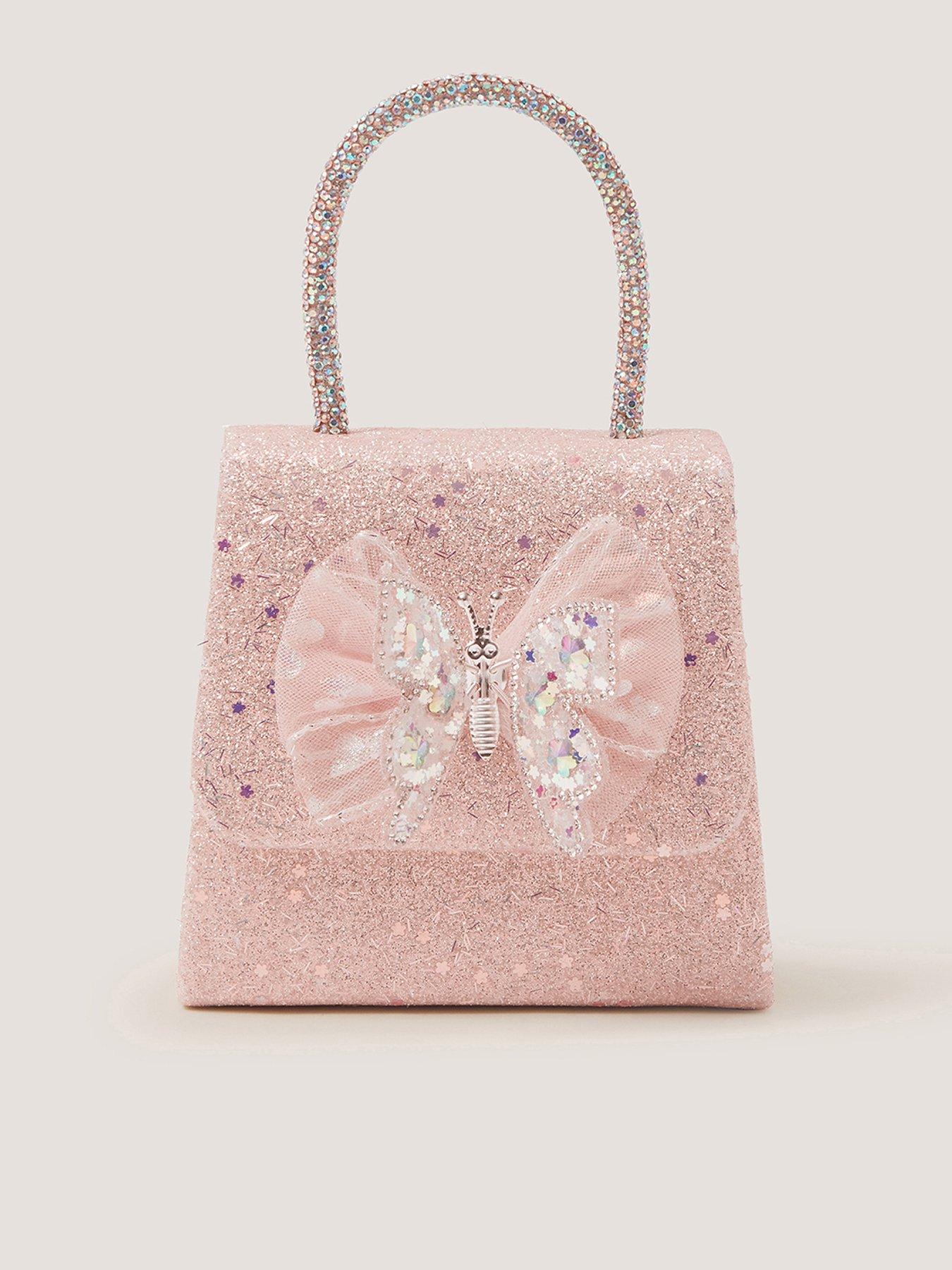 Image 1 of 4 of Monsoon Girls Flutter Butterfly Bag - Pink