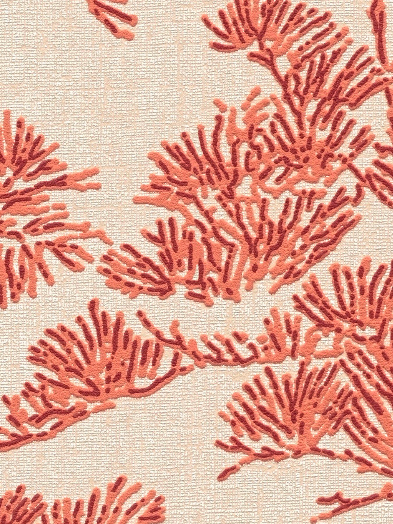 Image 3 of 6 of AS Creation Metropolitan Vibes Bonsai Rust Non woven Wallpaper