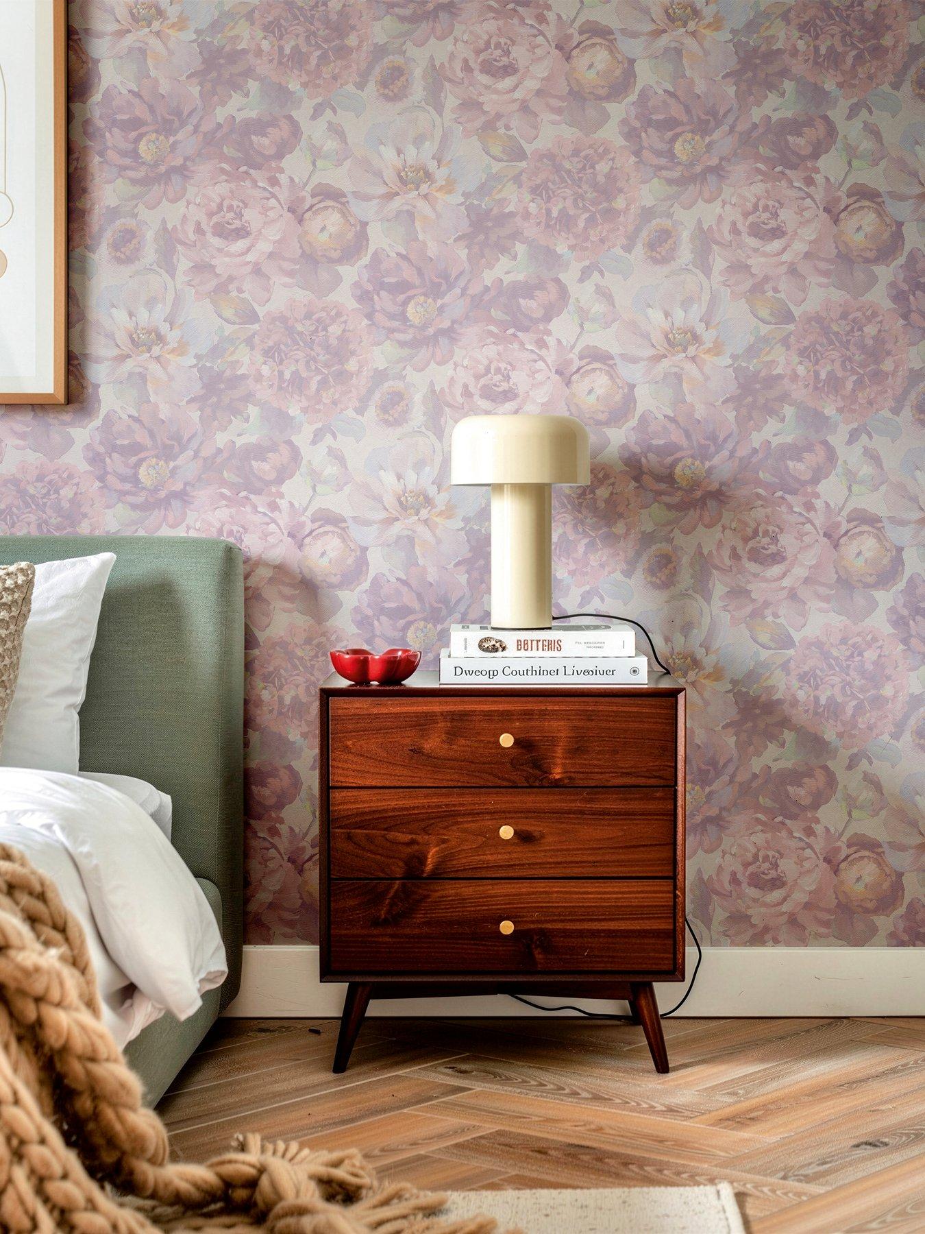 AS Creation Trend Bold Bloom Pastel Non woven Wallpaper