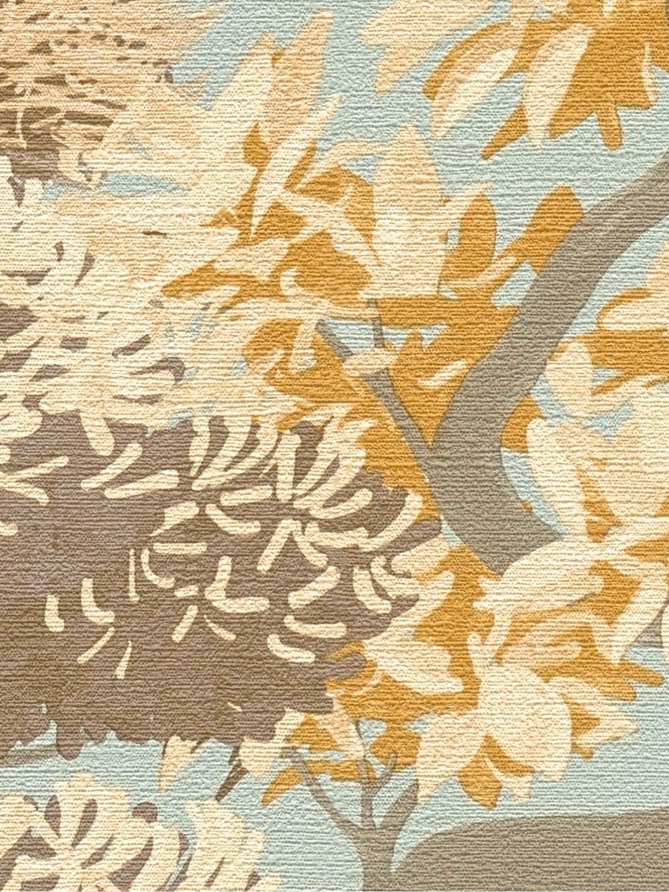 Image 4 of 5 of AS Creation Cuba Bonsai Beige Non Woven Wallpaper