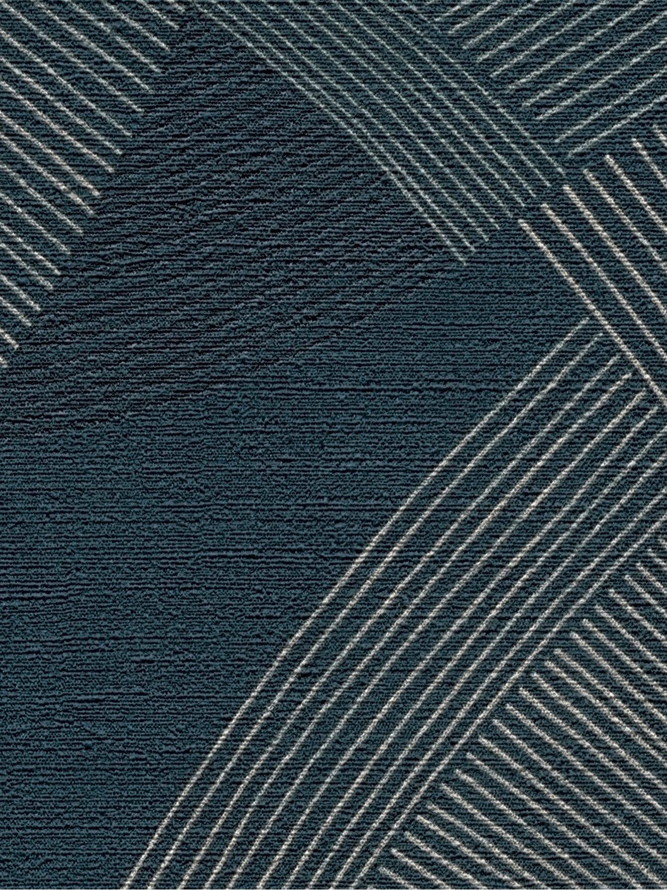 Image 3 of 5 of AS Creation Cuba Geo Blue Non woven Wallpaper