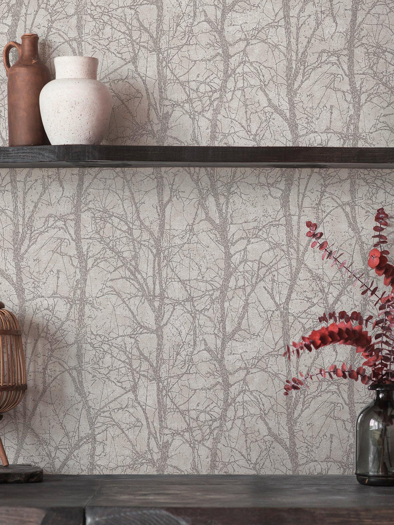 AS Creation Attractive Eva Brown Non Woven Wallpaper