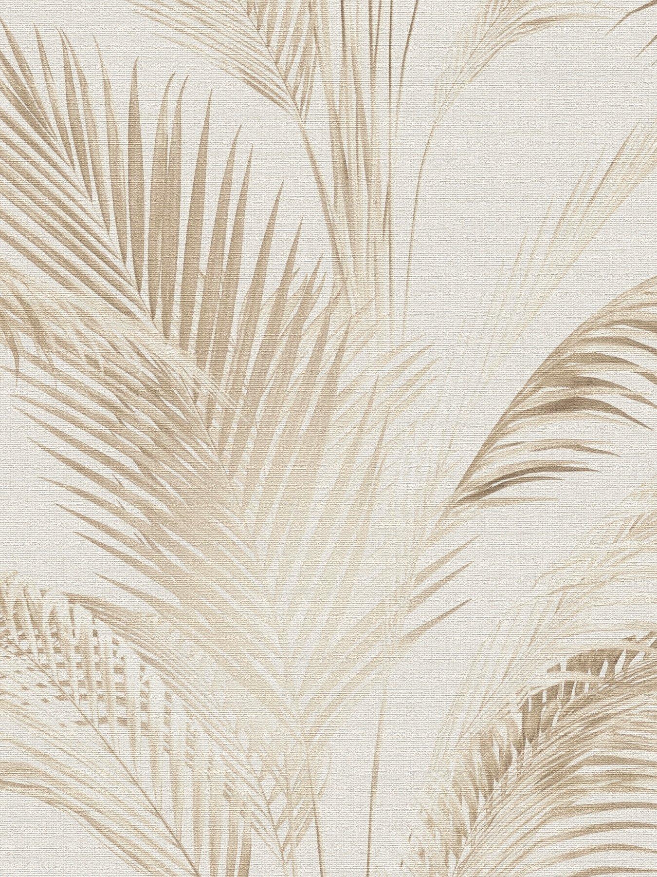 Image 2 of 5 of AS Creation Michalsky 6 Palm Cream Beige Wallpaper