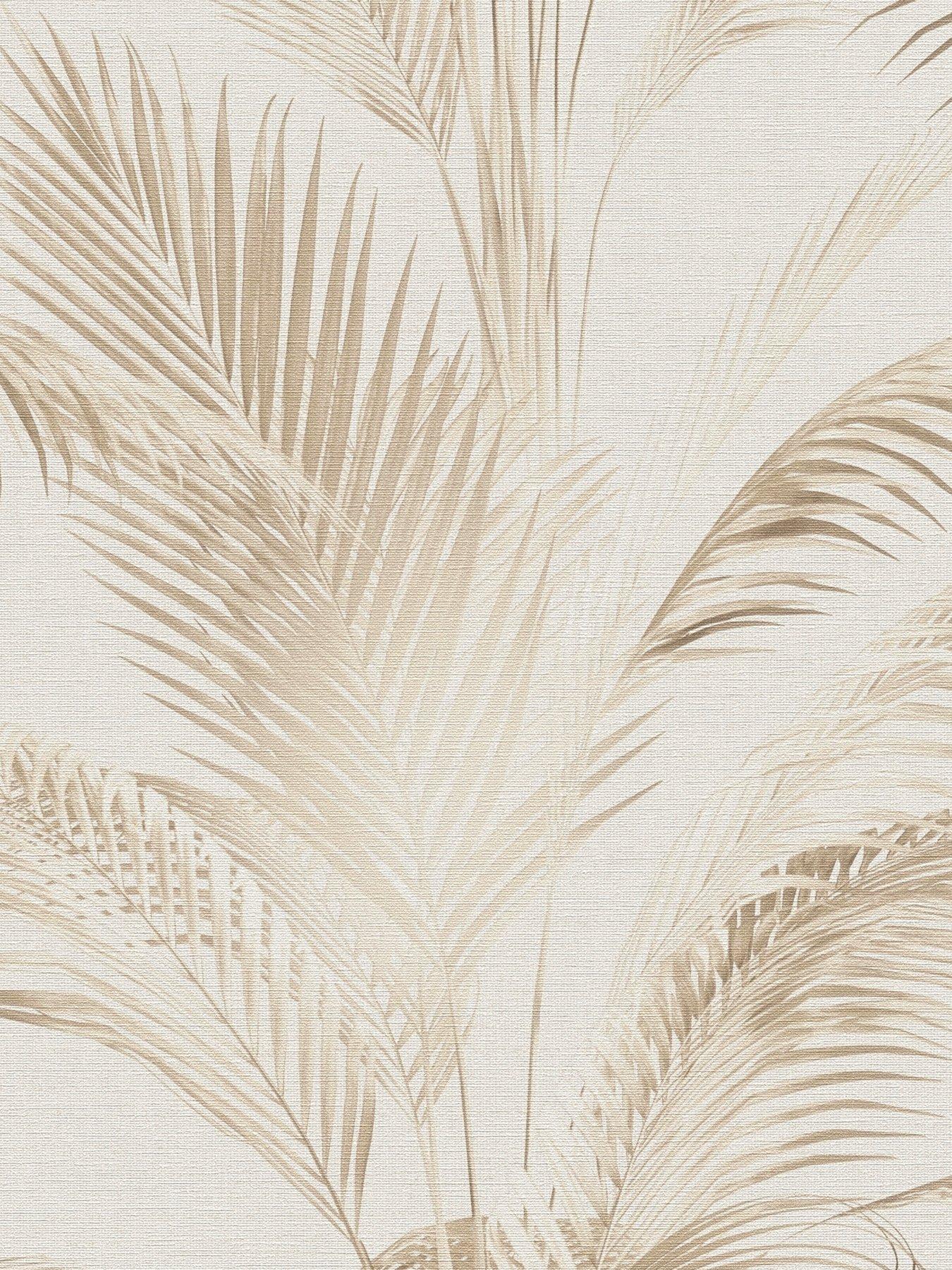 Image 3 of 5 of AS Creation Michalsky 6 Palm Cream Beige Wallpaper